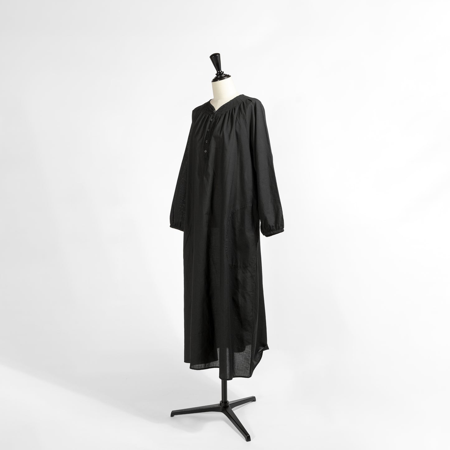 25AW grin 100/2ボイルインタックワンピース 8254O-003