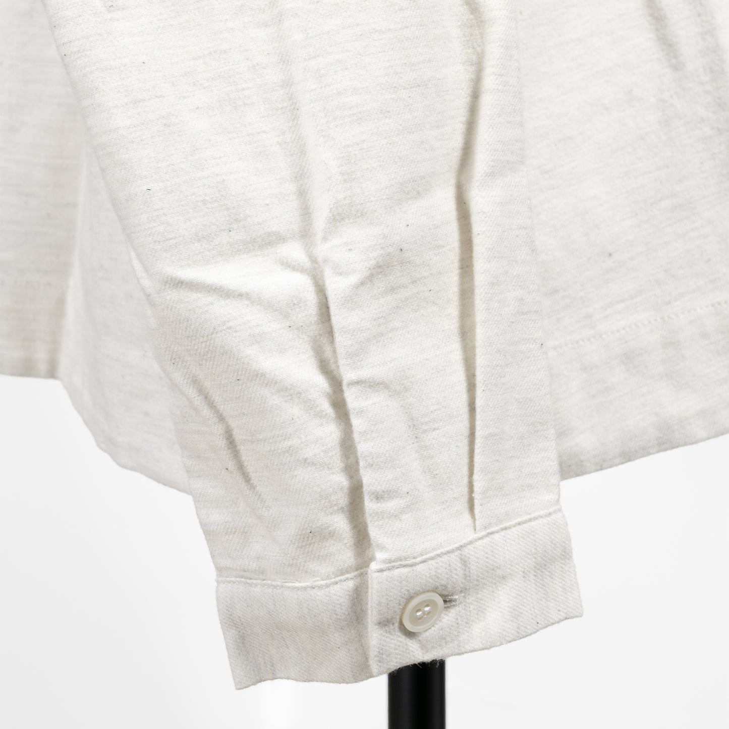 25AW grin コットンネル メガネ刺繍シャツ 8255T-005