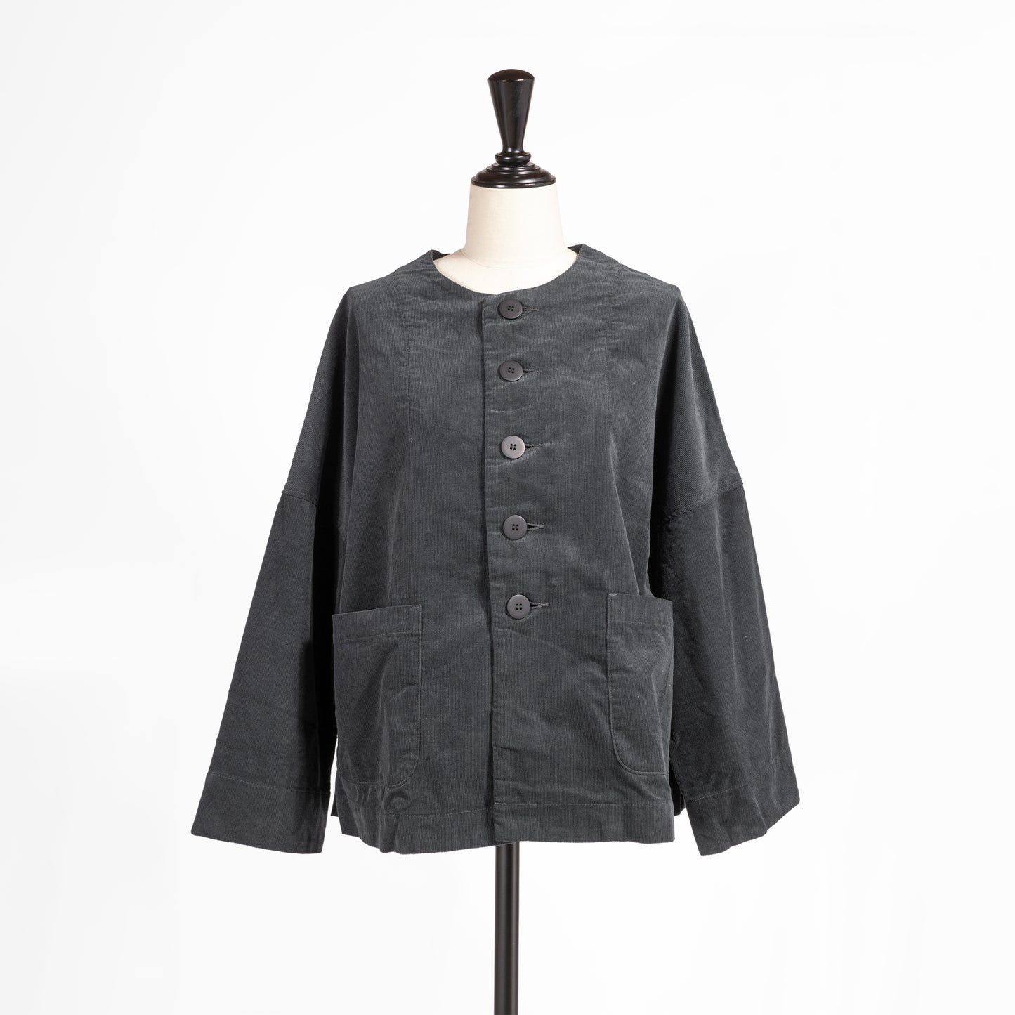 25AW grin コーデュロイクルーワイドジャケット 8254J-009