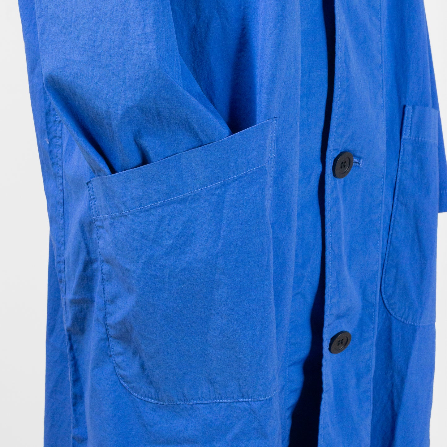 25SS grin カラーコットンストレッチアトリエコート