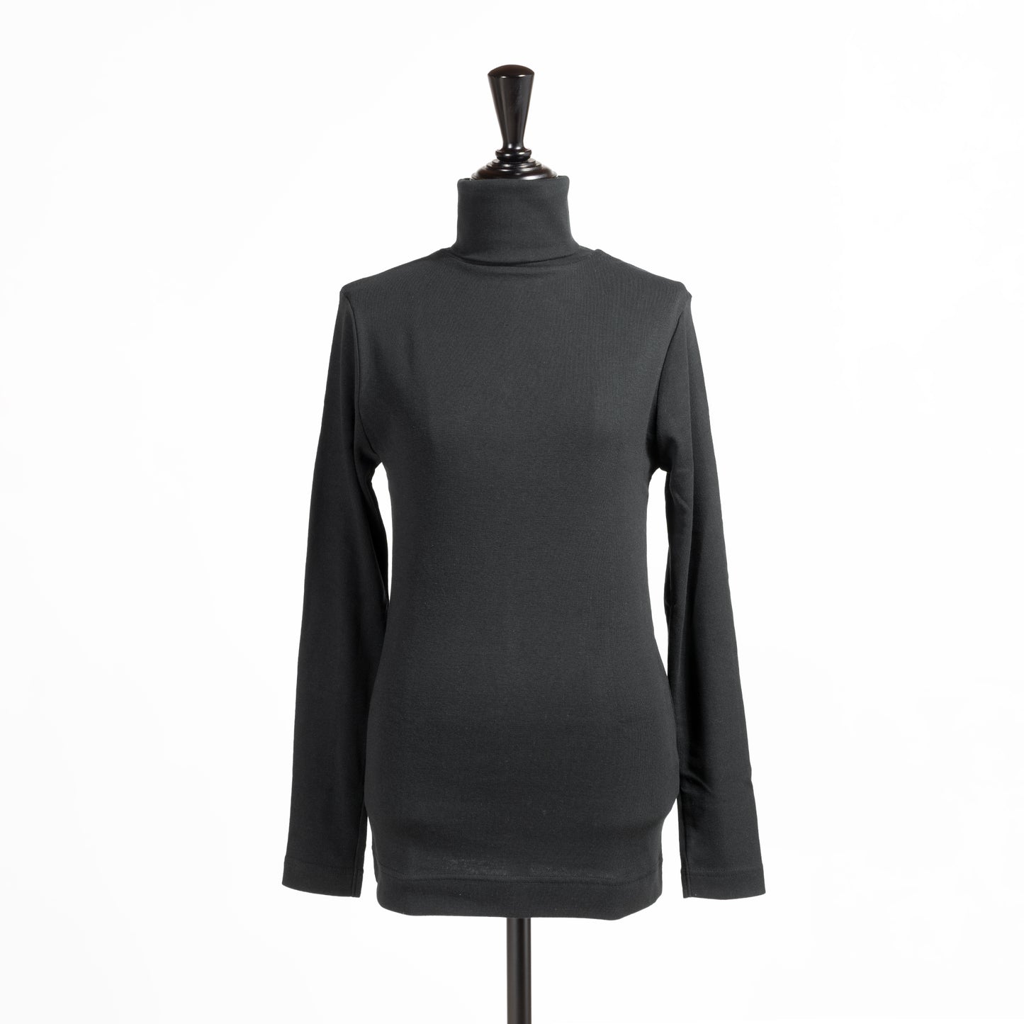 25AW harmonie オーガニックコットン フライスロング丈タートルネック 8510065