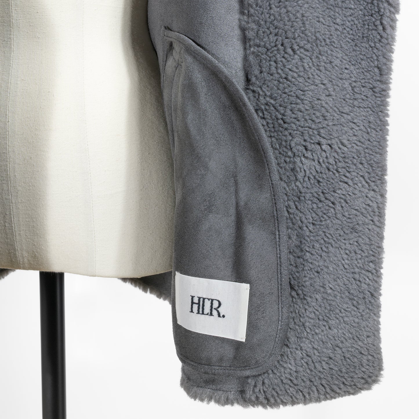 25SAW HER. スタンドカラーボアコート 7054107