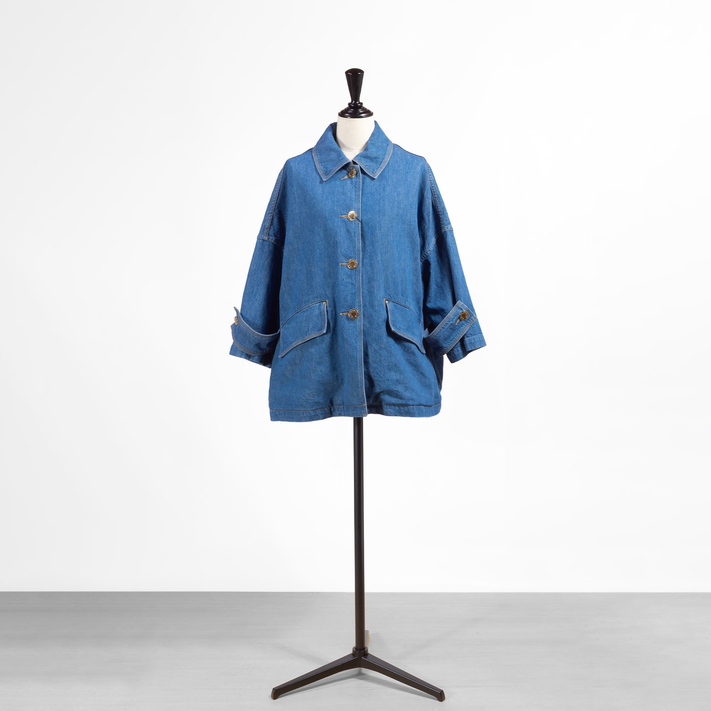 26SS MACKINTOSH HUMBIE デニムジャケット メタルボタン GREEN CAST L261ND1003BGALW