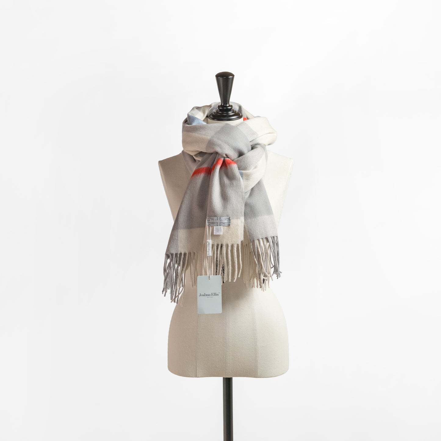 Joshua Ellis CASHMERE STOLE TARTAN 70×190 CPG60351