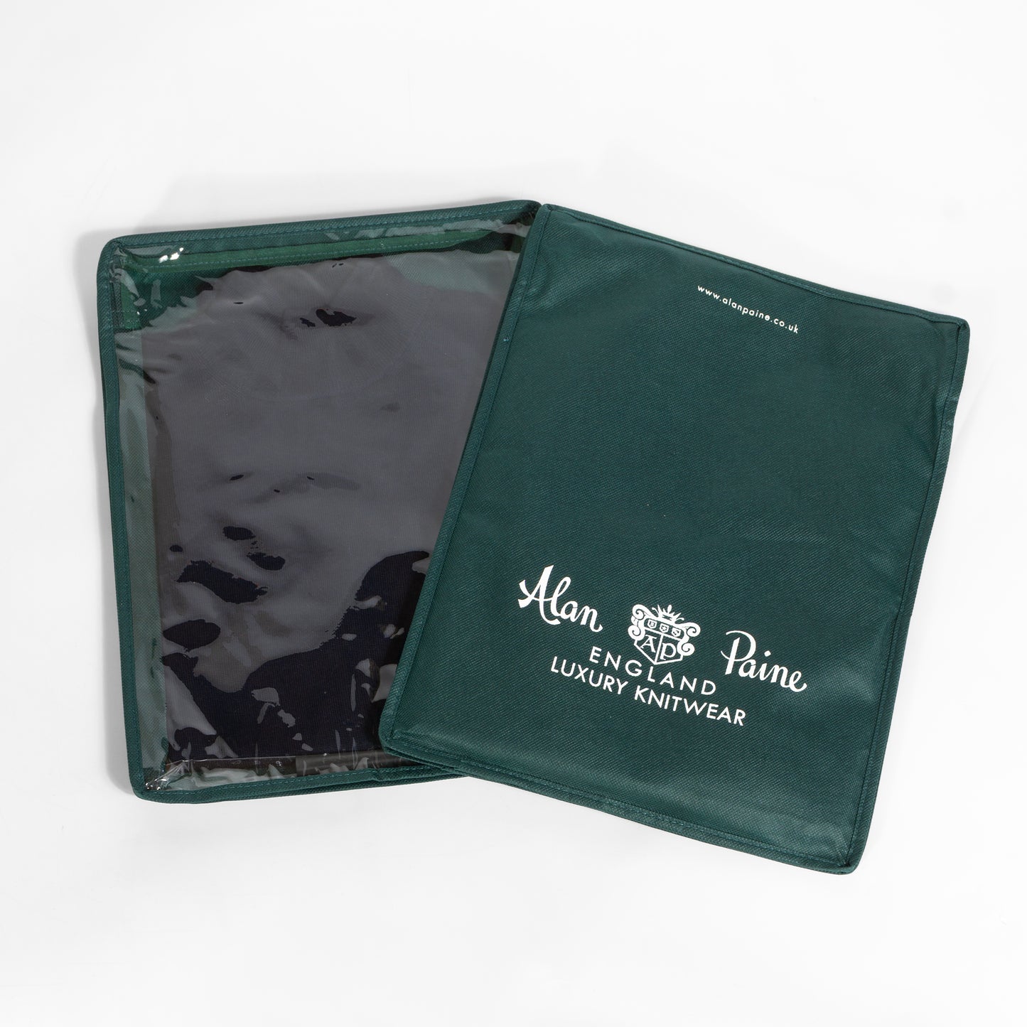 25AW Alan Paine メリノウールモックネックニット 128U34