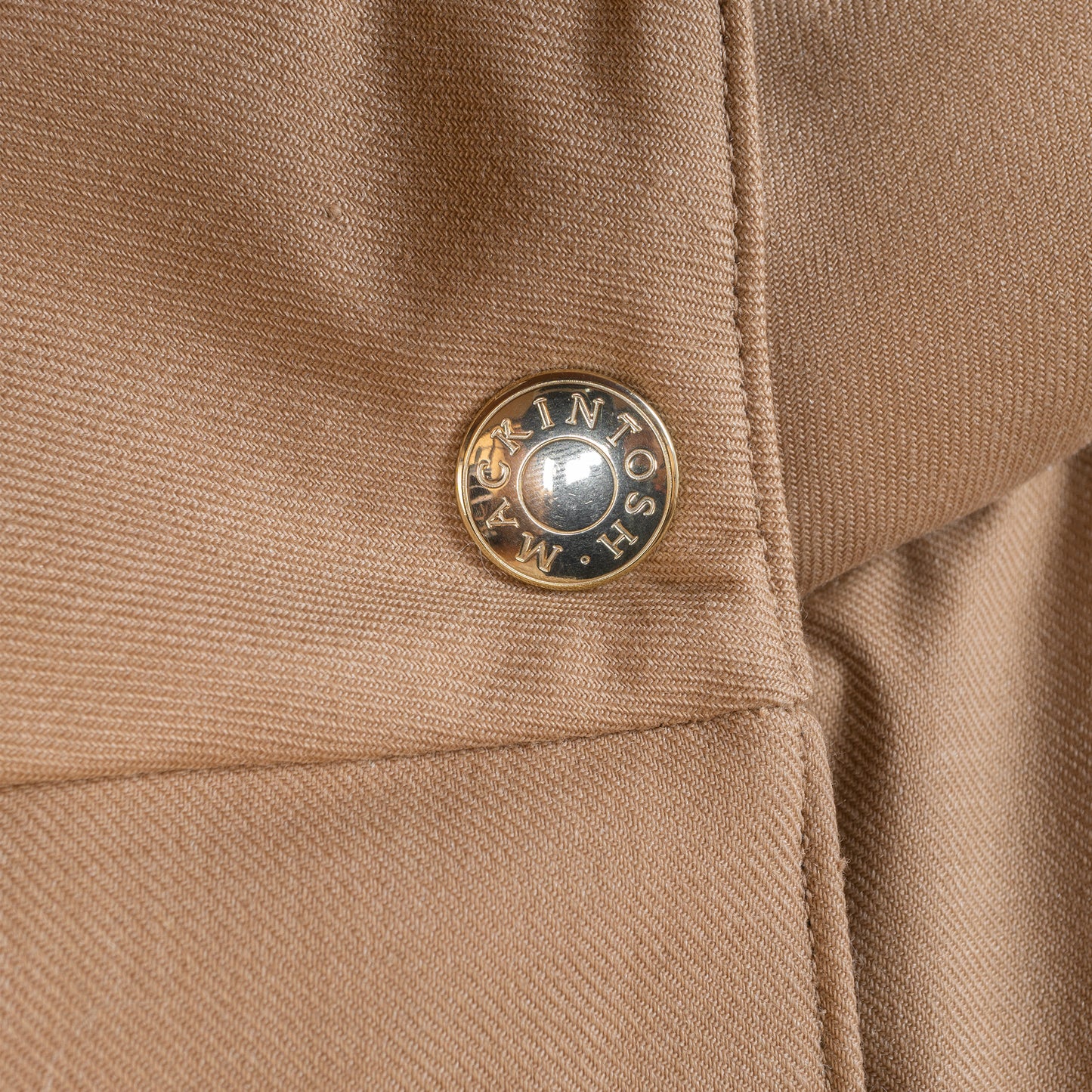 MACKINTOSH RAINTEC SKYE PARKA DOWN SHORT MILK TEA