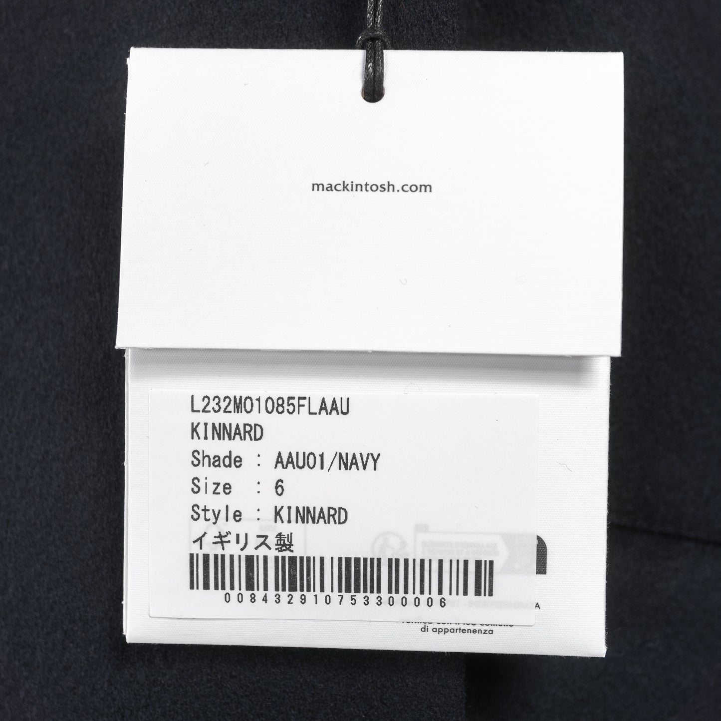 MACKINTOSH KINNARD NAVY