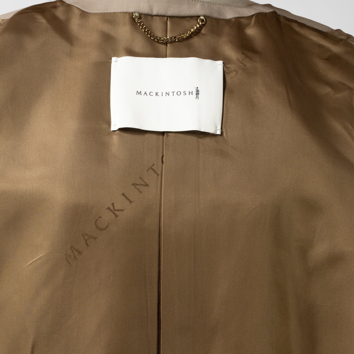 25SS MACKINTOSH ハンビーノーカラーコート メタルボタン