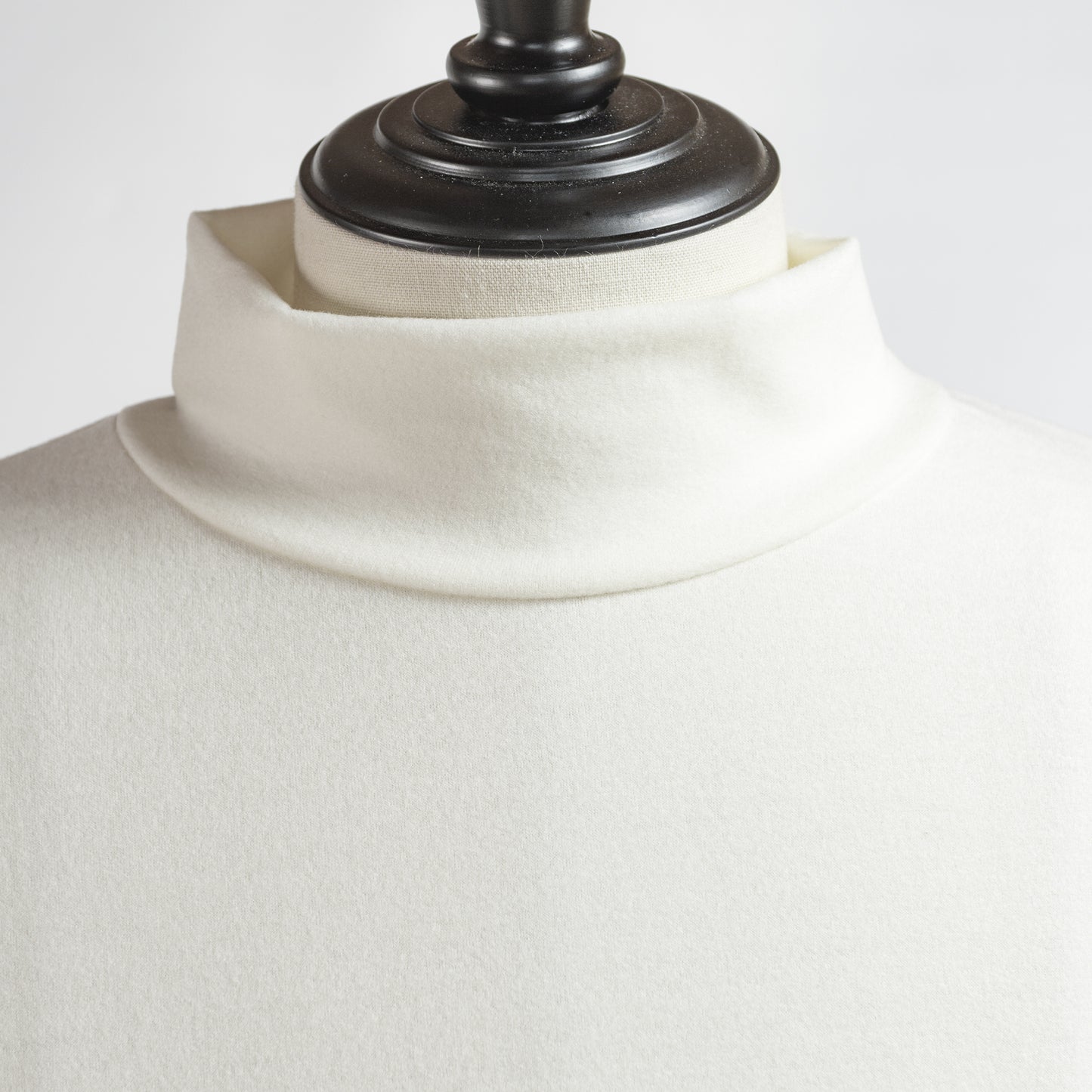 melple PREMIERE SUEDE STAND NECK LONG SLEEVE
