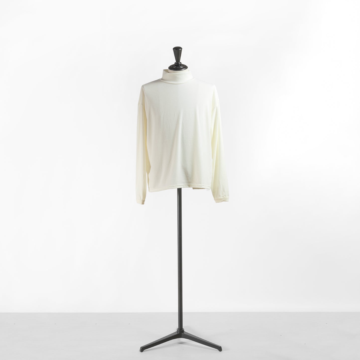 melple PREMIERE SUEDE STAND NECK LONG SLEEVE