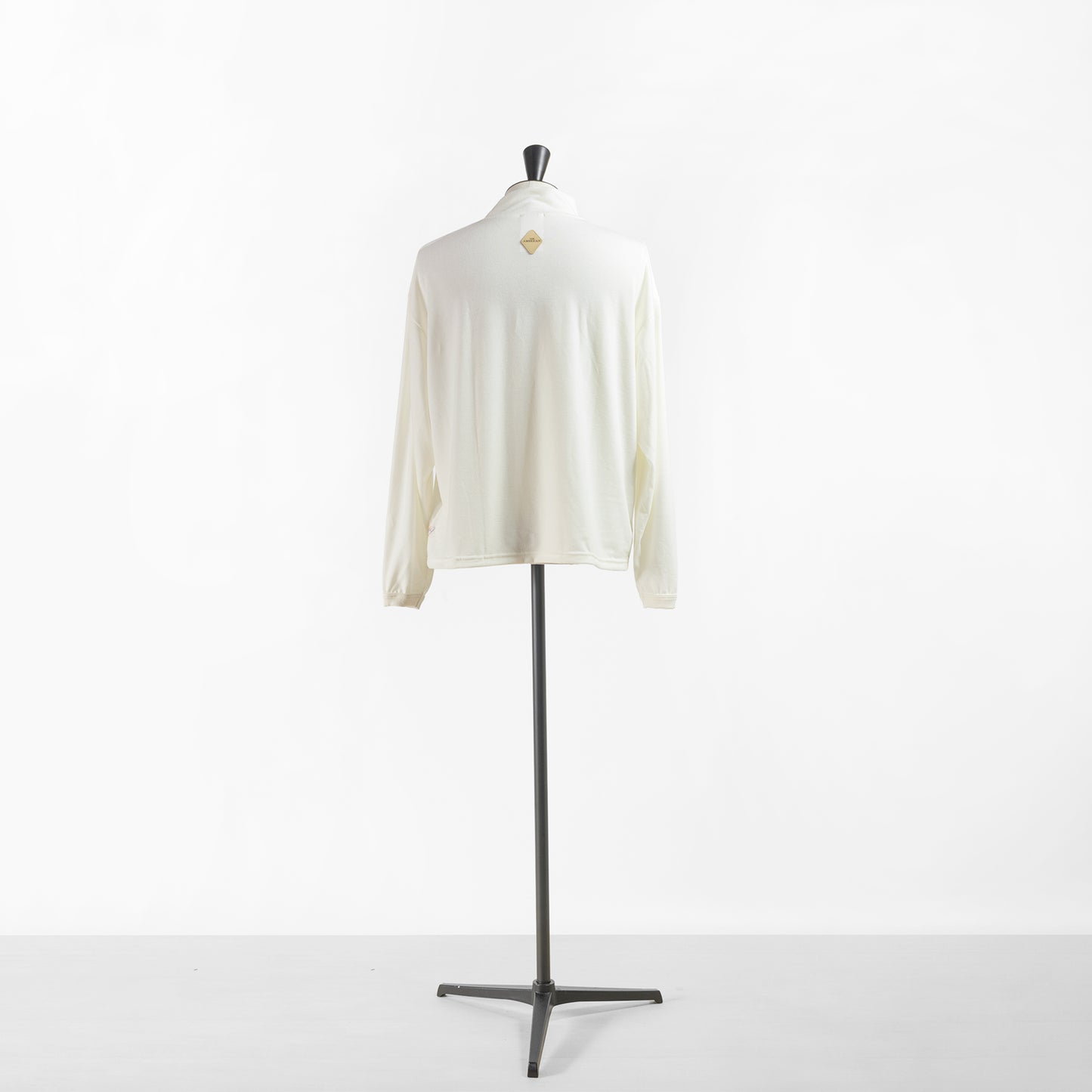 melple PREMIERE SUEDE STAND NECK LONG SLEEVE