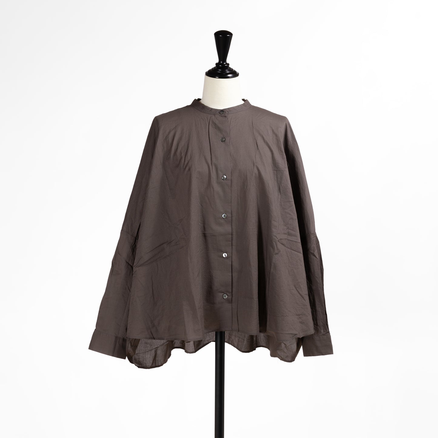 26AW mizuiro ind バックギャザーワイドシャツ 1-238975