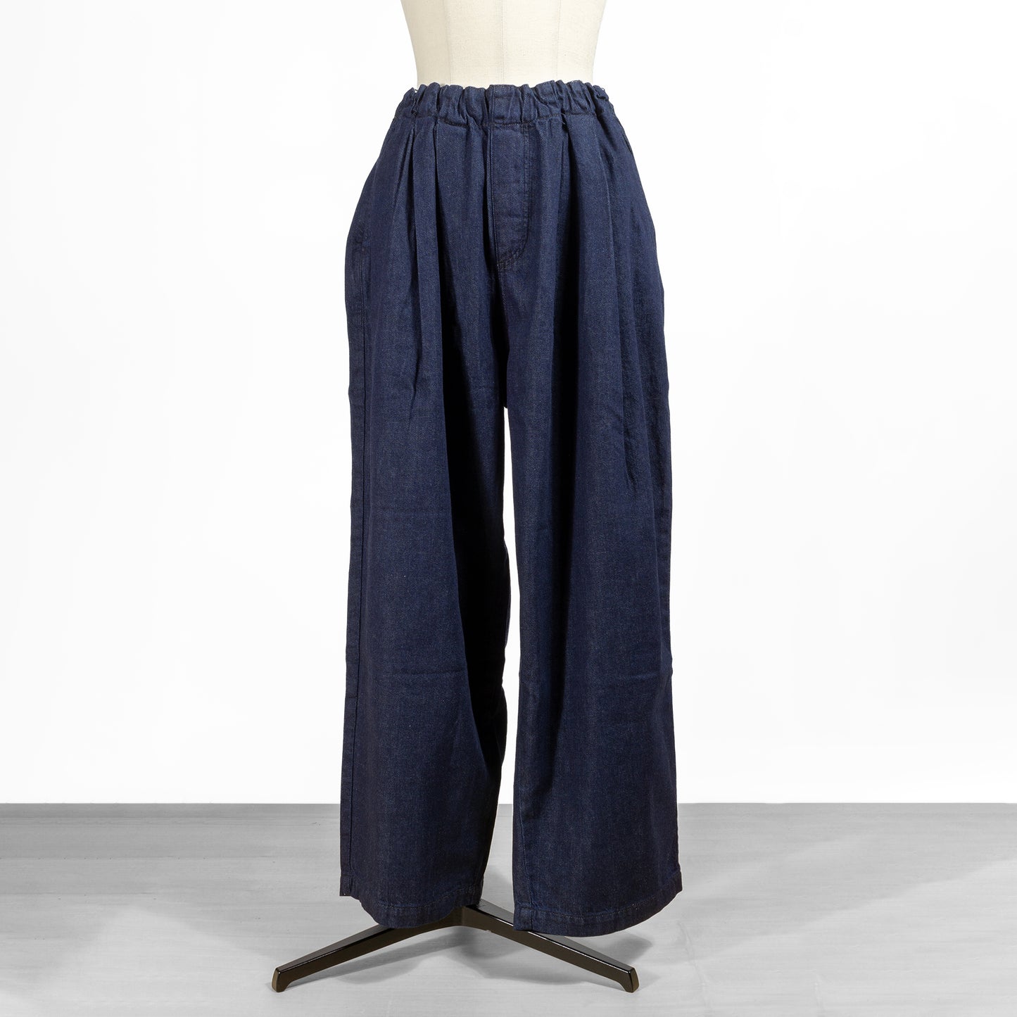 25AW mizuiro ind デニムタックワイドパンツ 3-260068