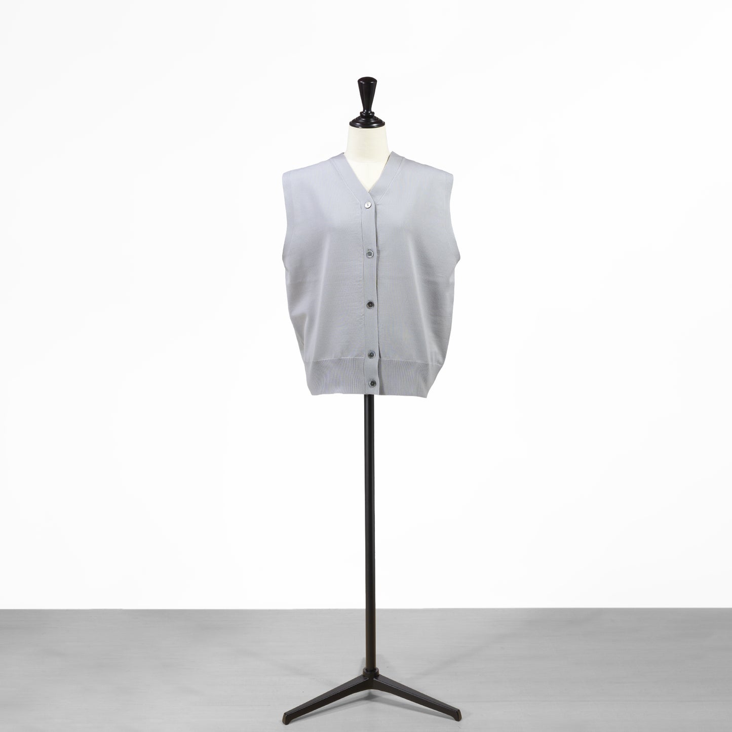 26SS mizuiro ind Vネックベスト 1-220070
