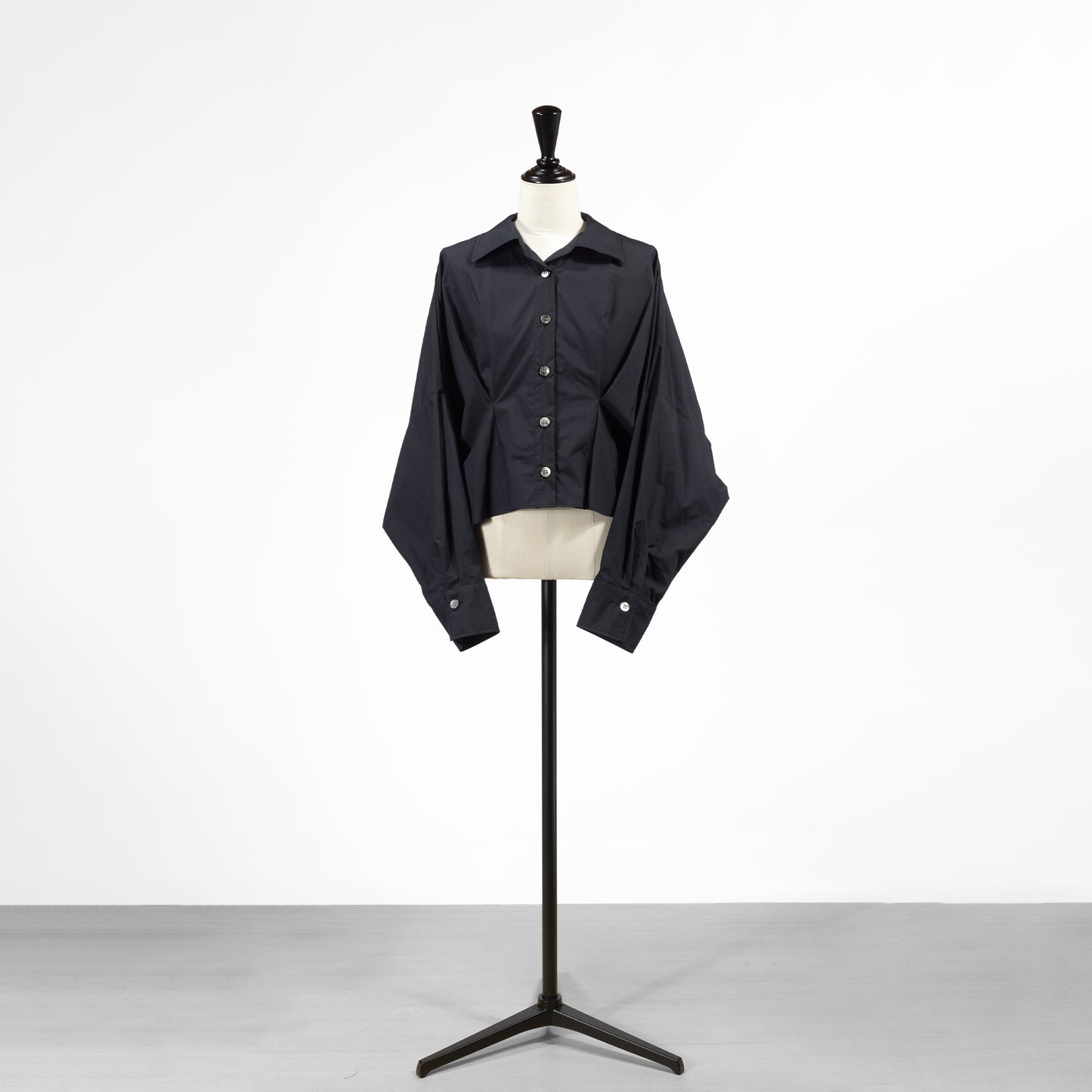 26SS mizuiro ind コクーンショートシャツ 1-230164