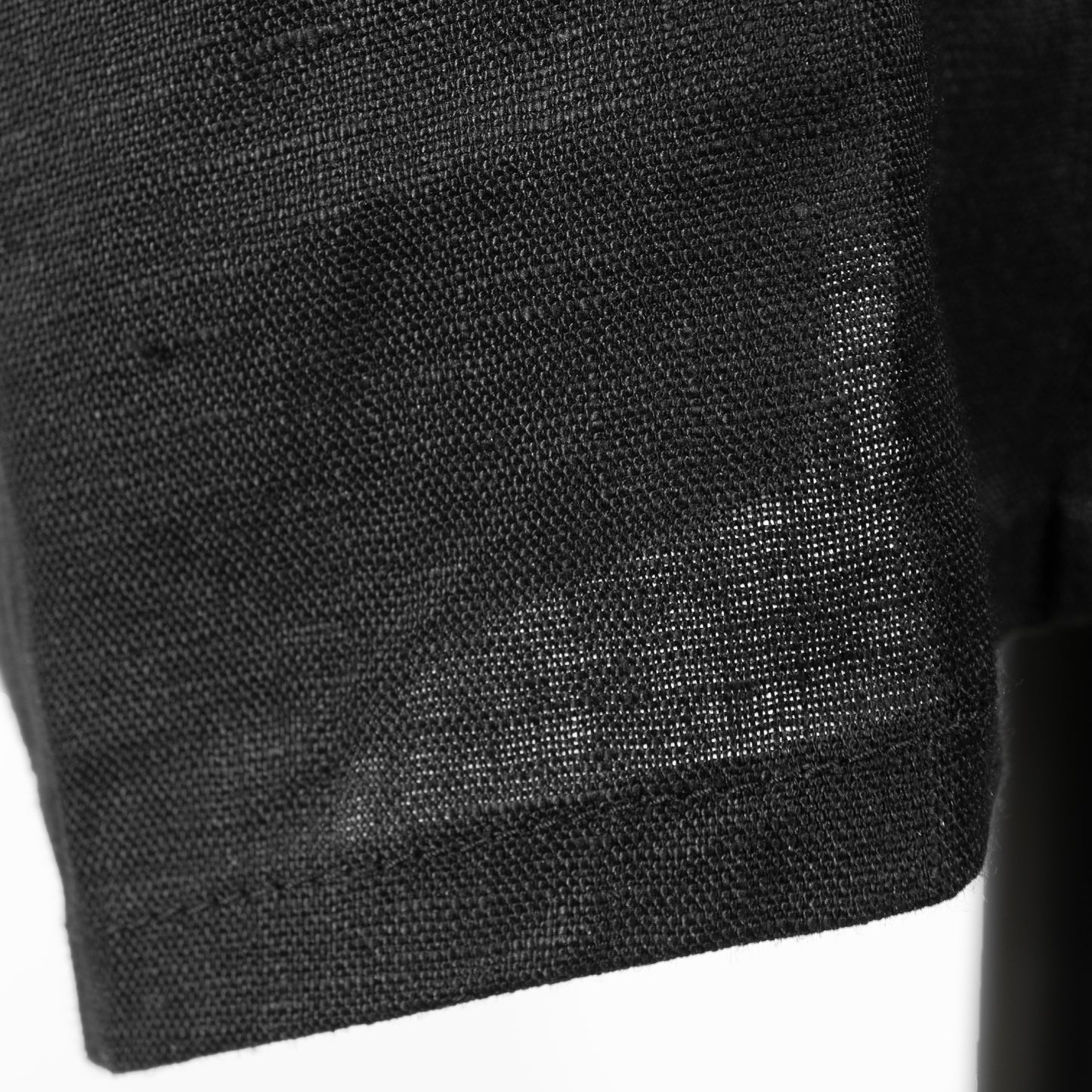 25SS mizuiro ind リネンスタンドカラーコクーンシャツ