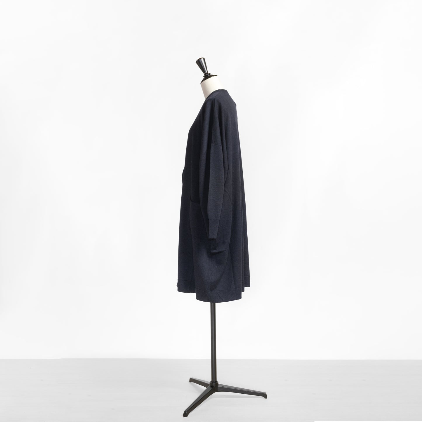mizuiro ind DOUBLE BREASTED WIDE CARDIGAN