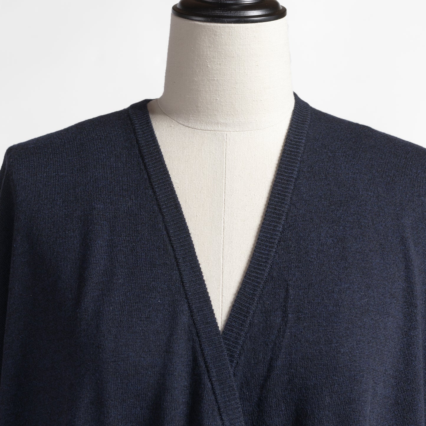 mizuiro ind DOUBLE BREASTED WIDE CARDIGAN