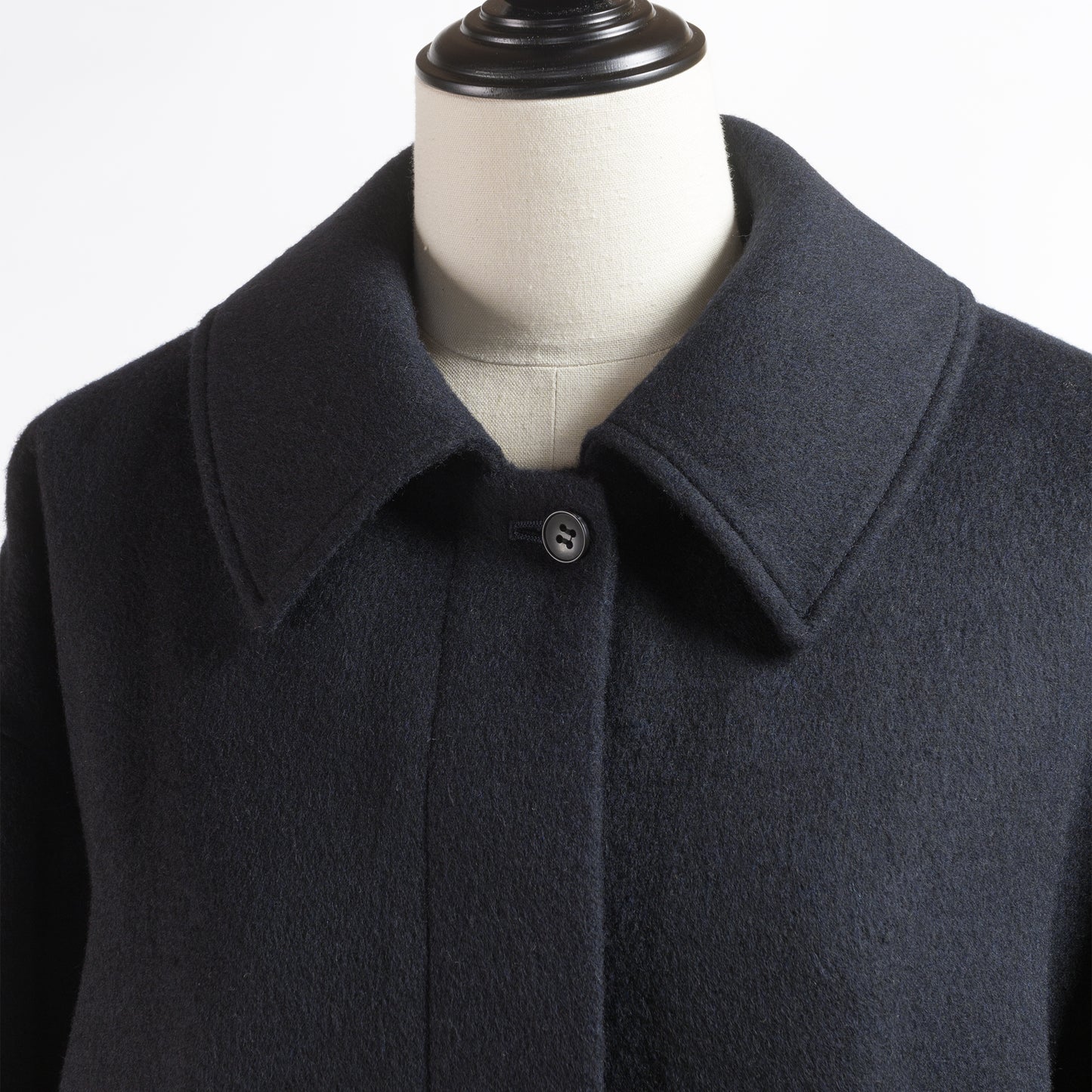 mizuiro ind WOOL HARRINGTON JACKET