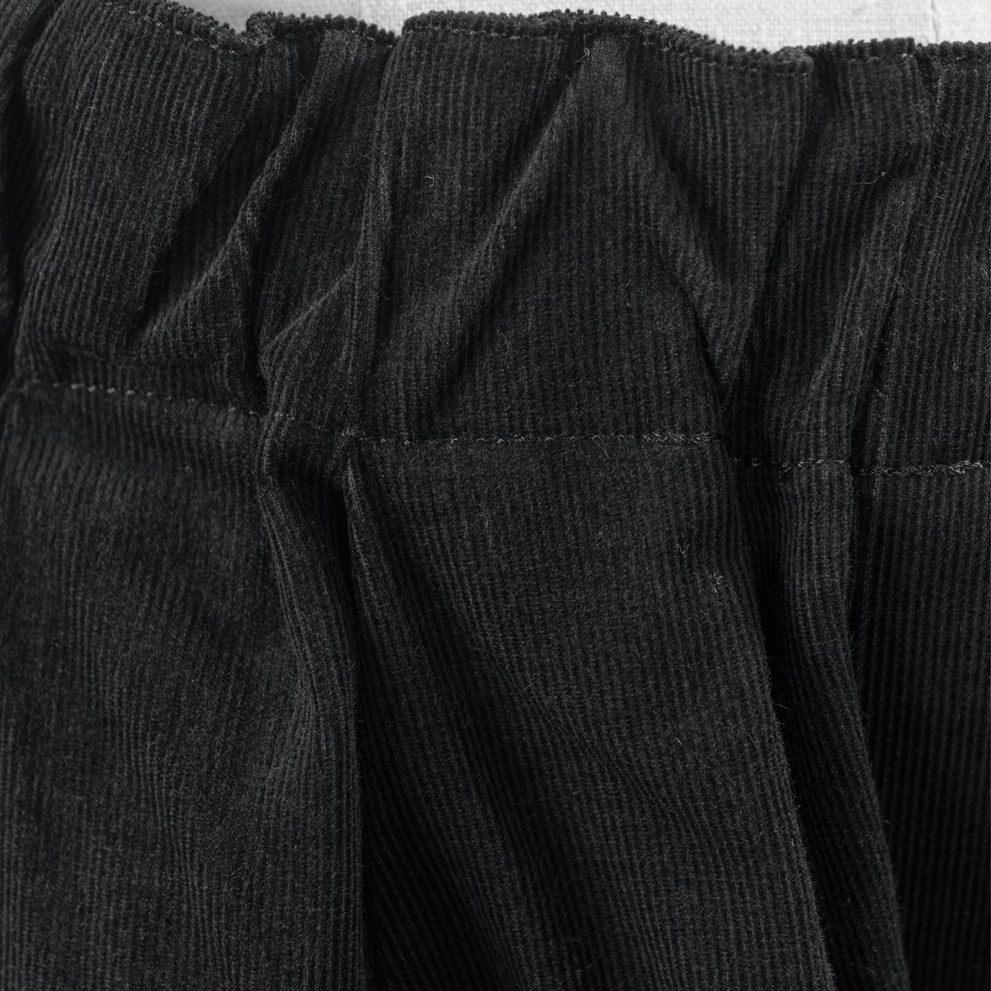 mizuiro ind CORDUROY WIDE CARGO PANTS