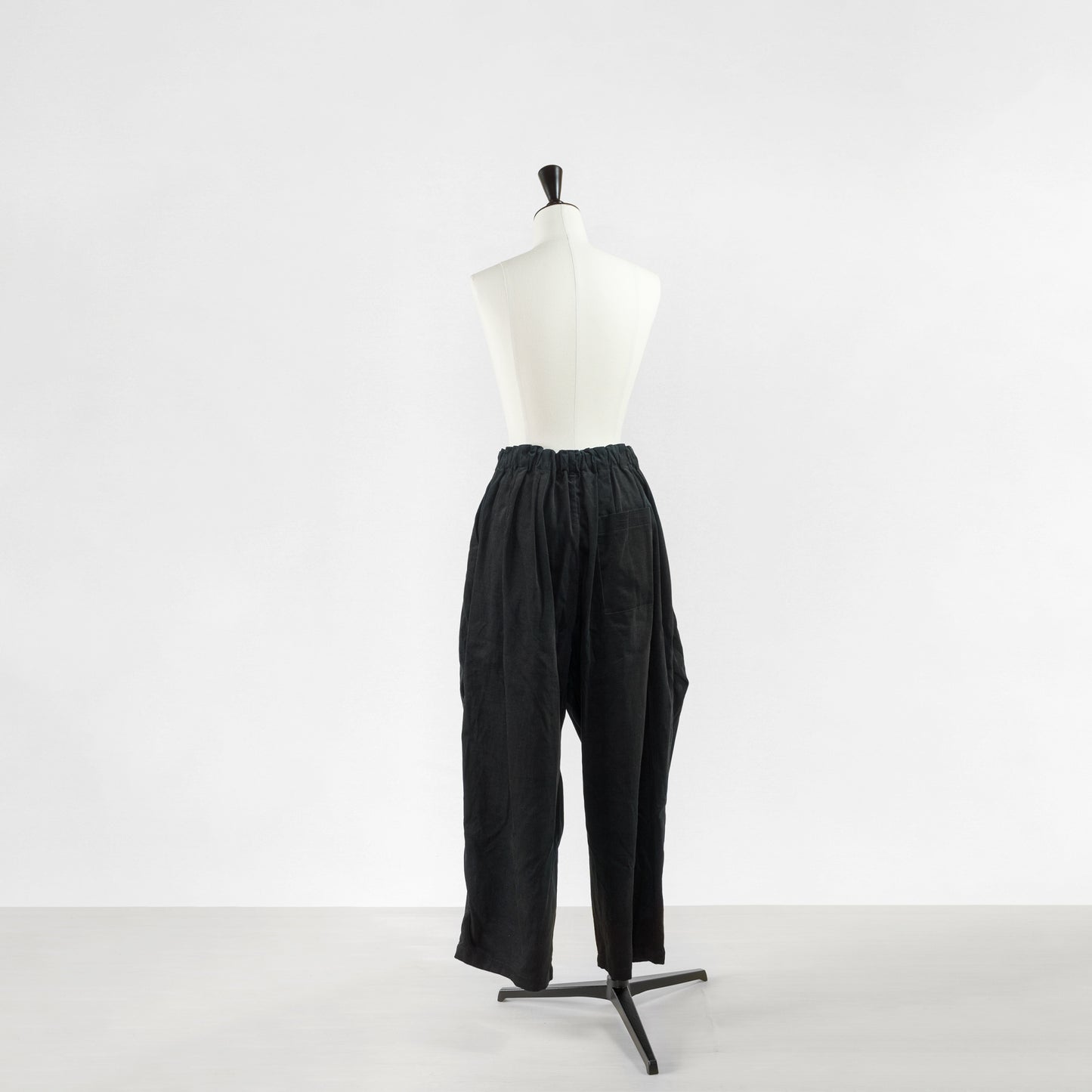 mizuiro ind CORDUROY WIDE CARGO PANTS