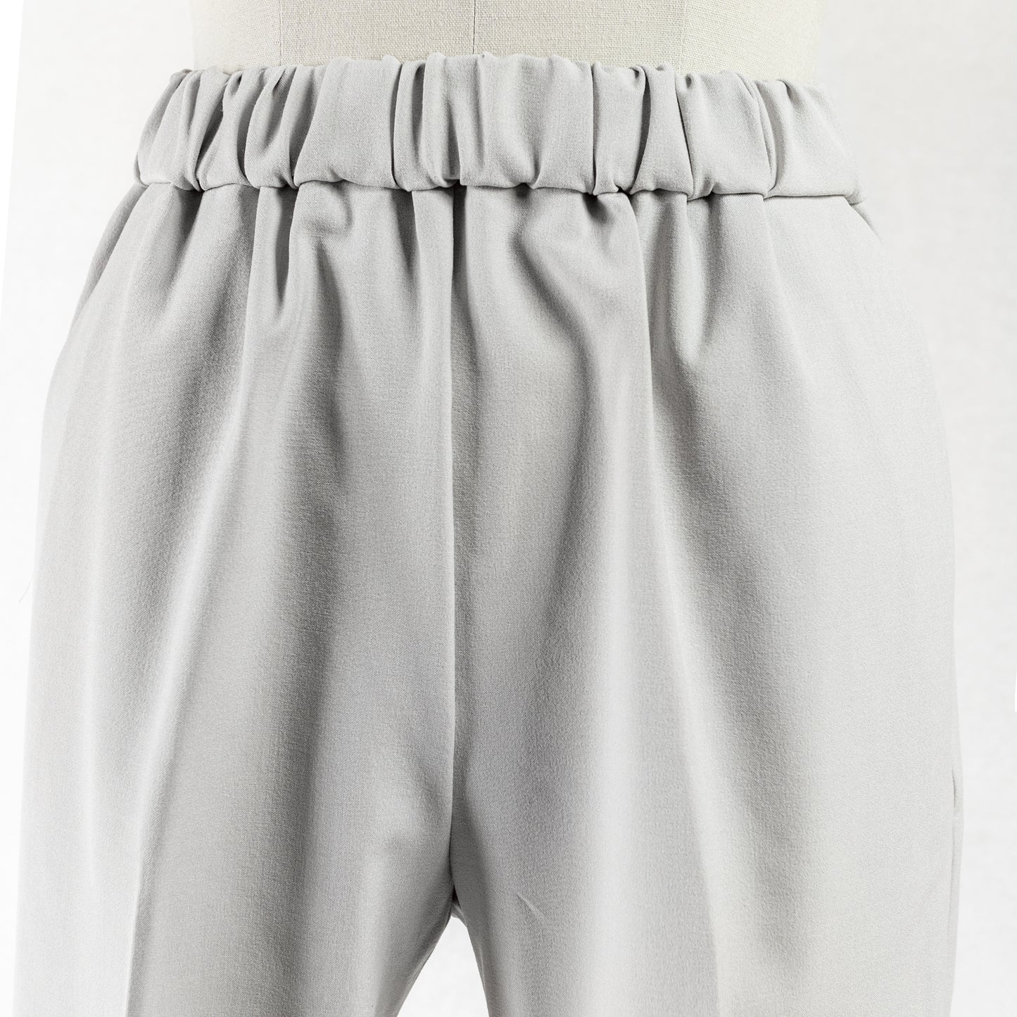mizuiro ind CENTER PRESS PANTS