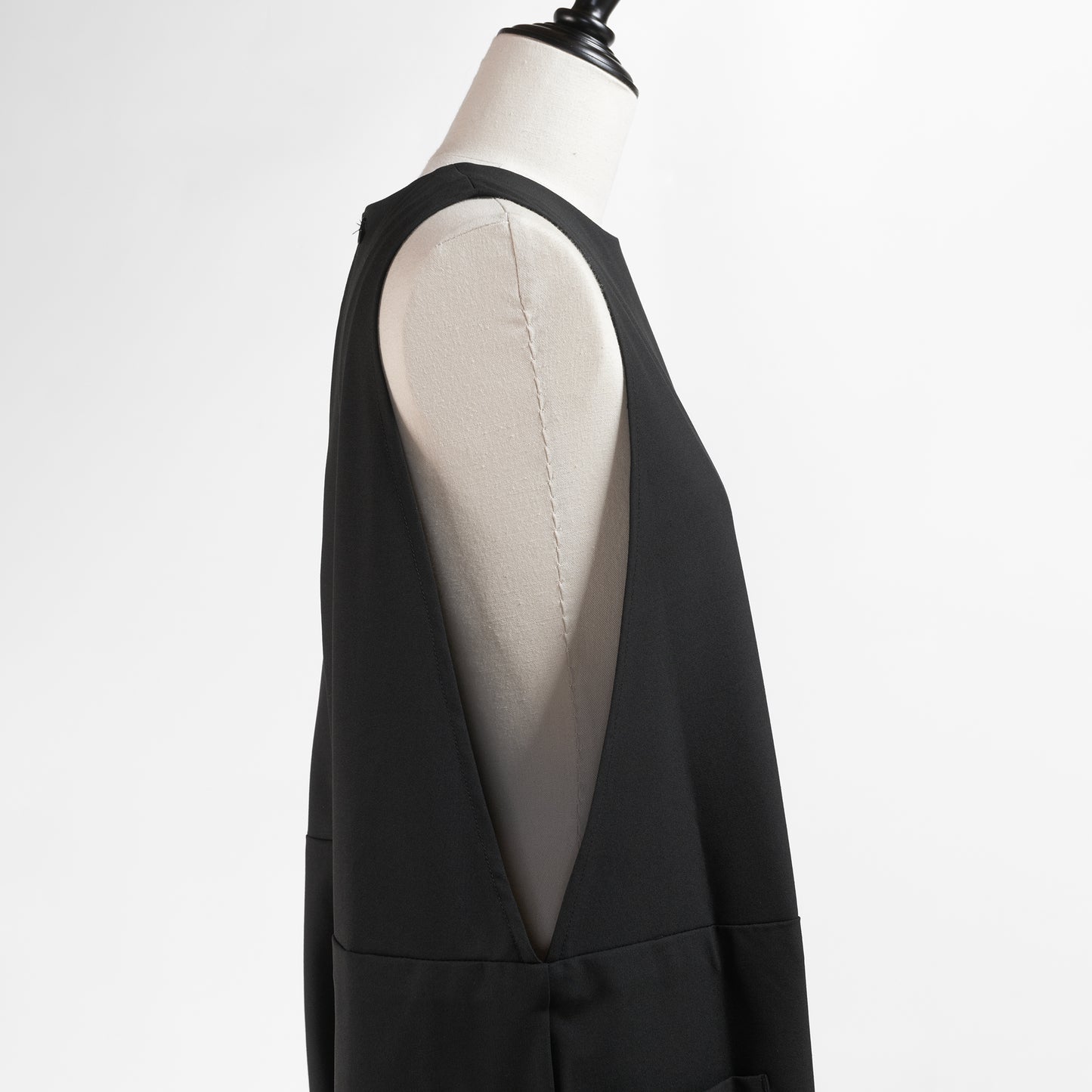 mizuiro ind SALOPETTE WITH SIDE POKETS