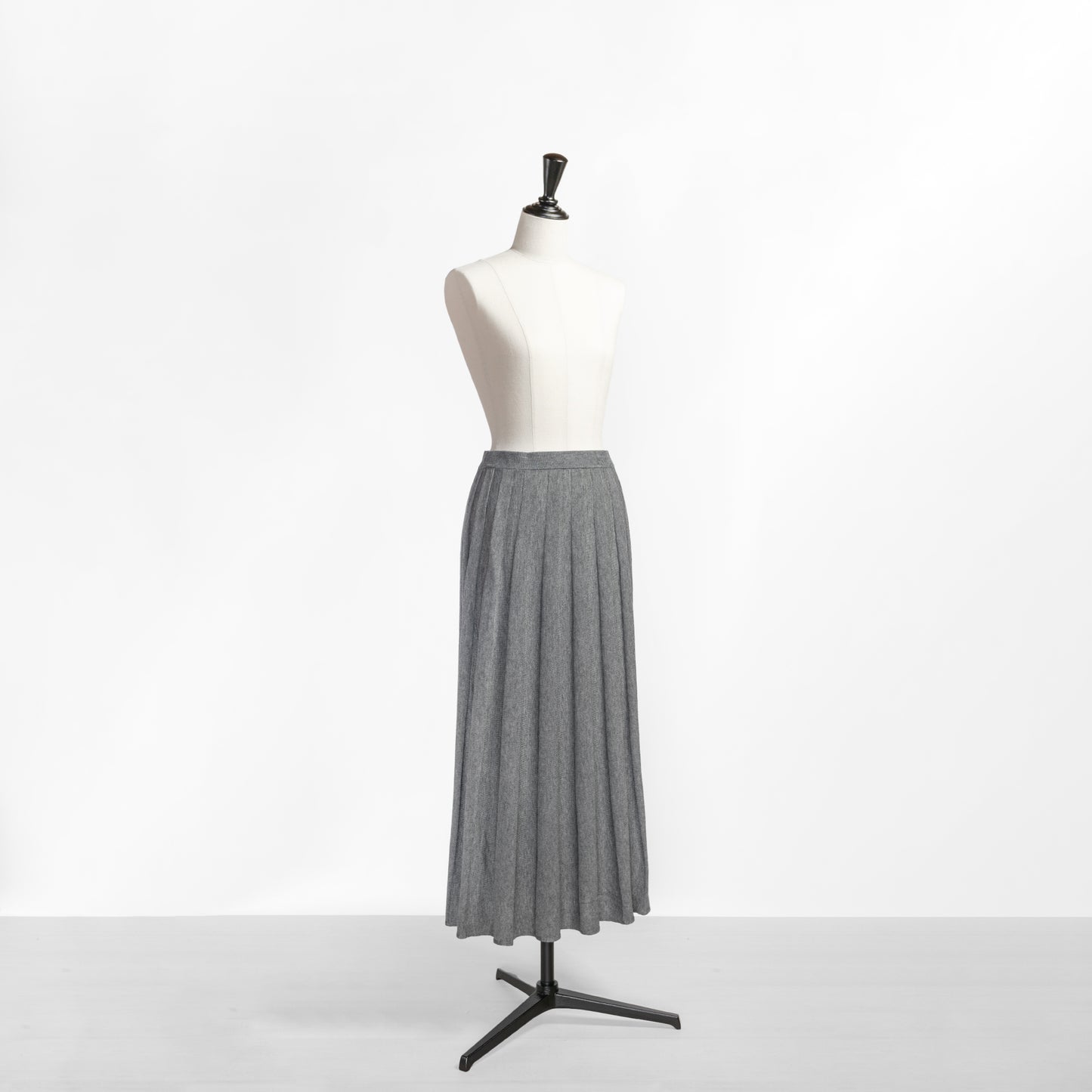 mizuiro ind KNIT PLEATS LIKE SKIRT