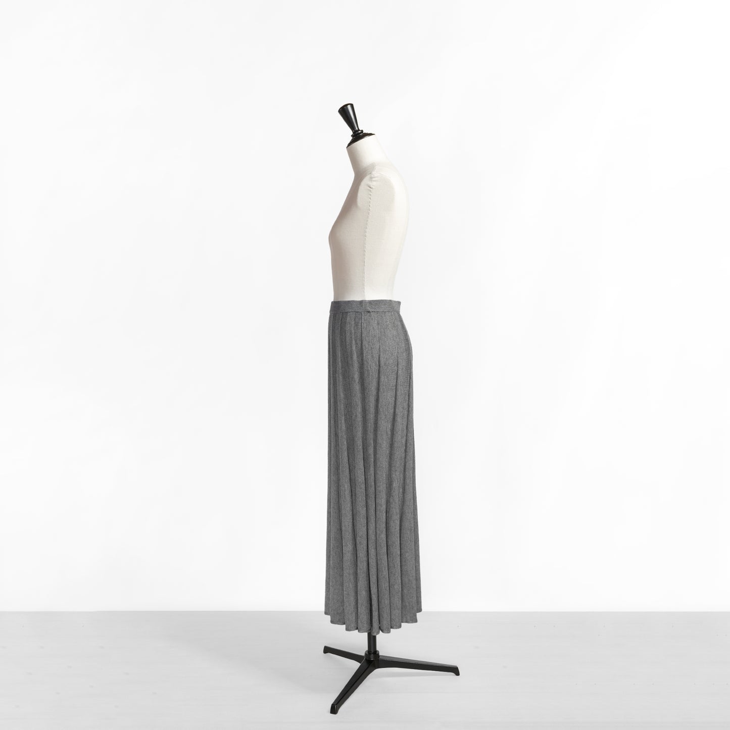 mizuiro ind KNIT PLEATS LIKE SKIRT