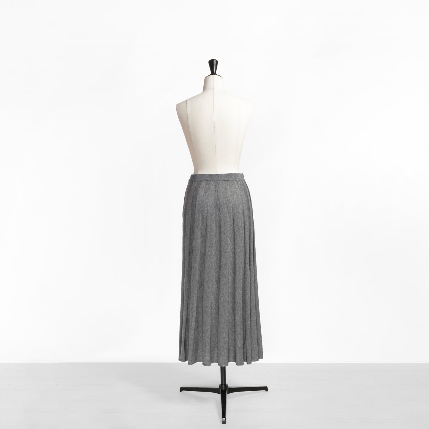 mizuiro ind KNIT PLEATS LIKE SKIRT