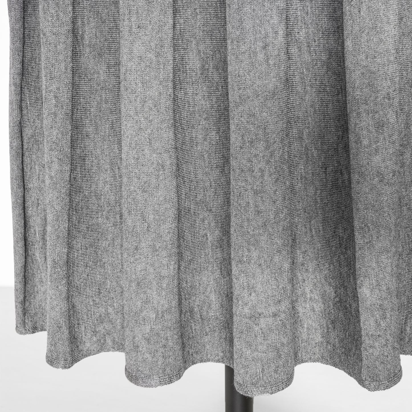 mizuiro ind KNIT PLEATS LIKE SKIRT
