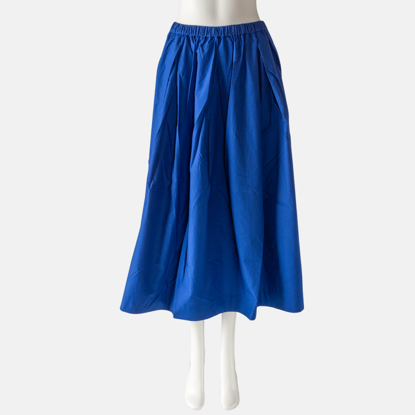 mizuiro ind BOX TUCK GATHER SKIRT