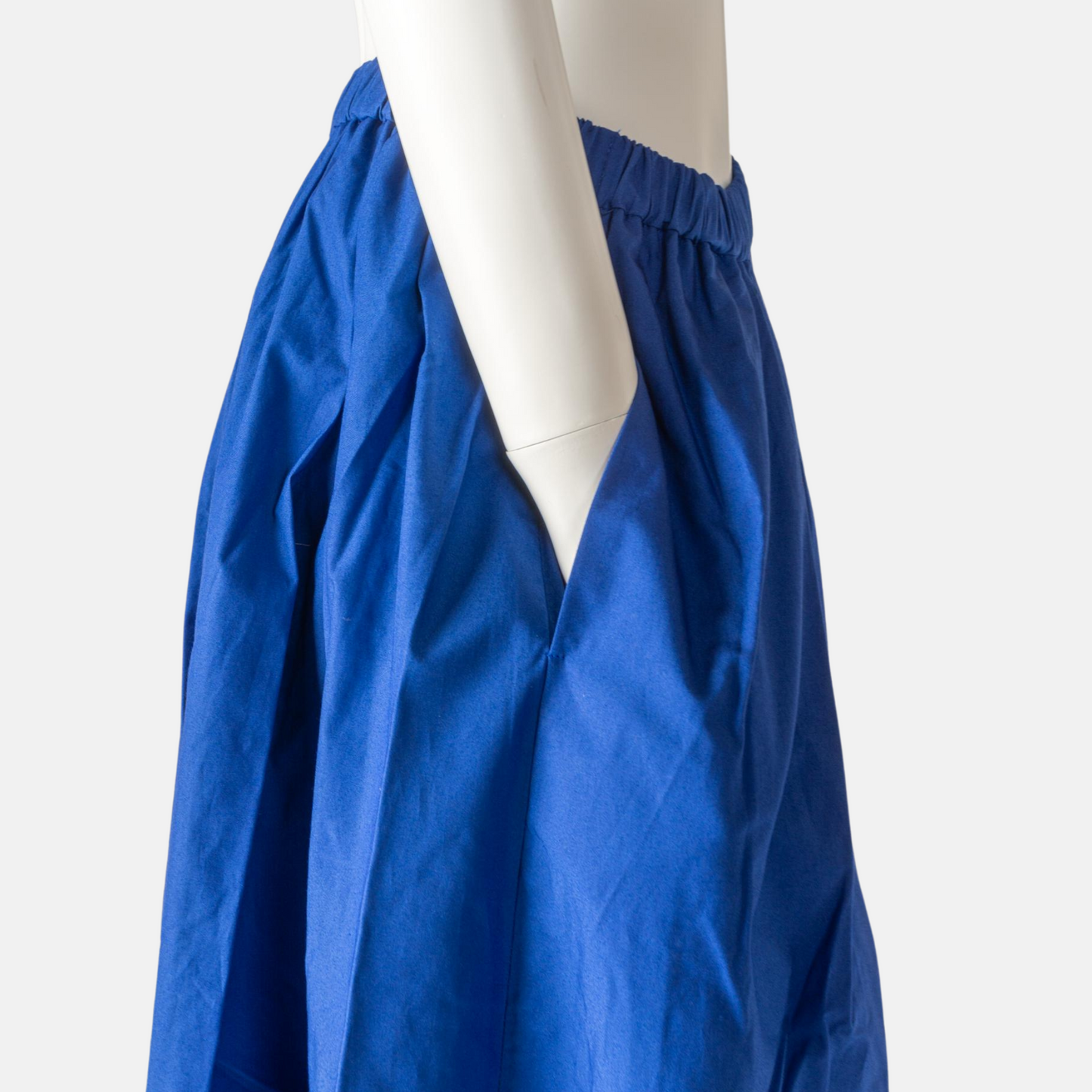 mizuiro ind BOX TUCK GATHER SKIRT