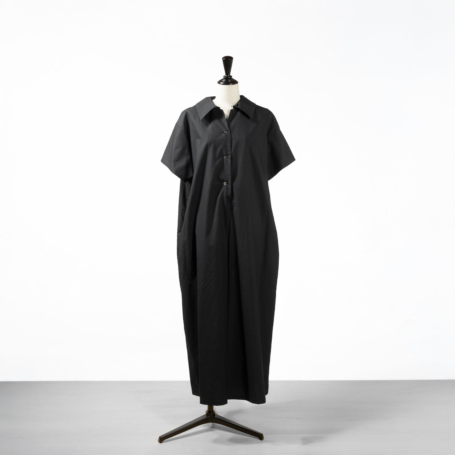 25SS mizuiro ind ワイドカラーカバーオール