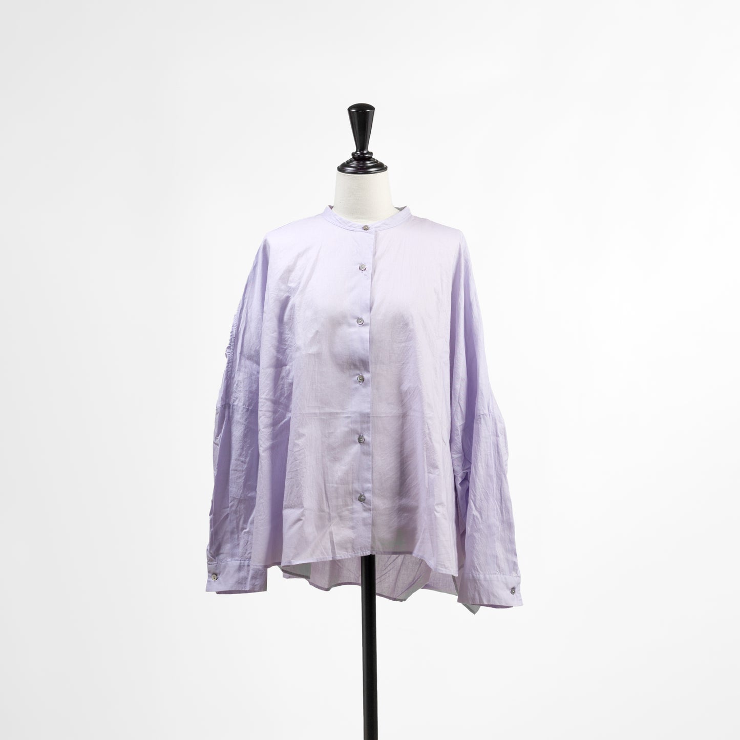 25SS mizuiro ind BACK GATHERD WIDE SHIRT