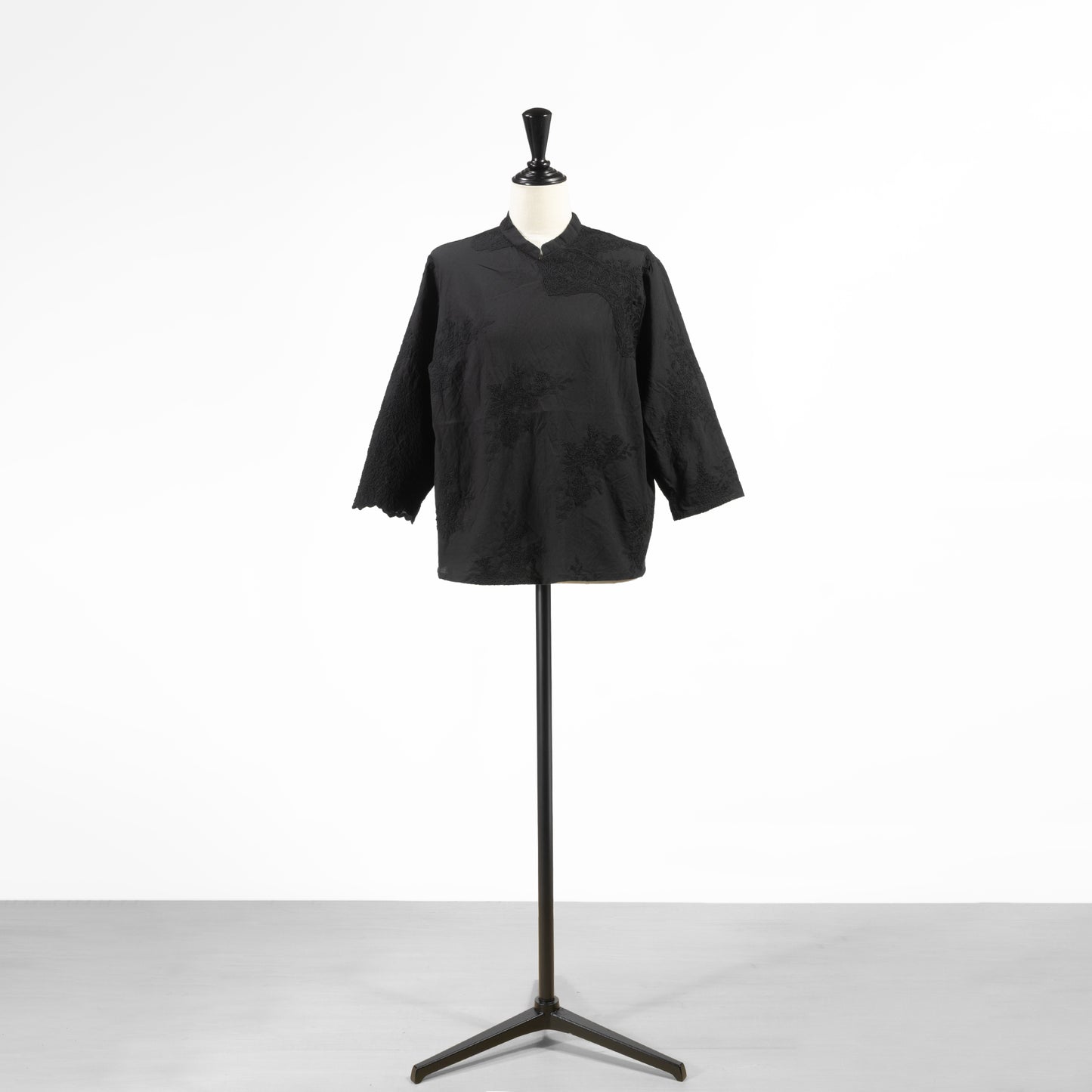 26SS mizuiro ind レースシノワズリシャツ 1-230168