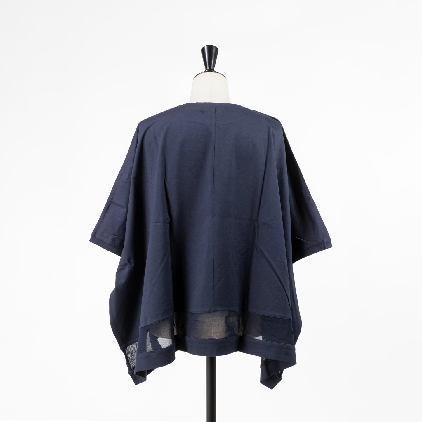 25SS mizuiro ind メッシュミックスワイドプルオーバー