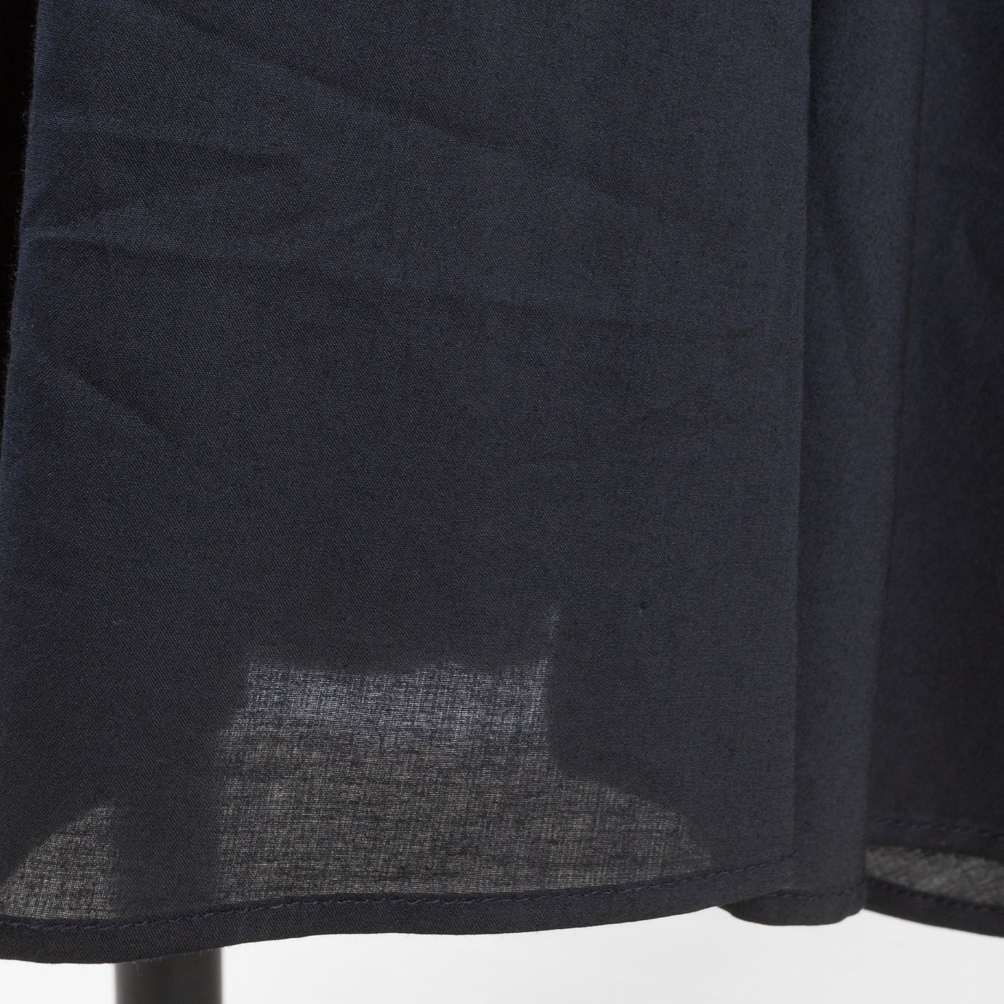 25SS mizuiro ind ハーフスリーブフレアシャツワンピース