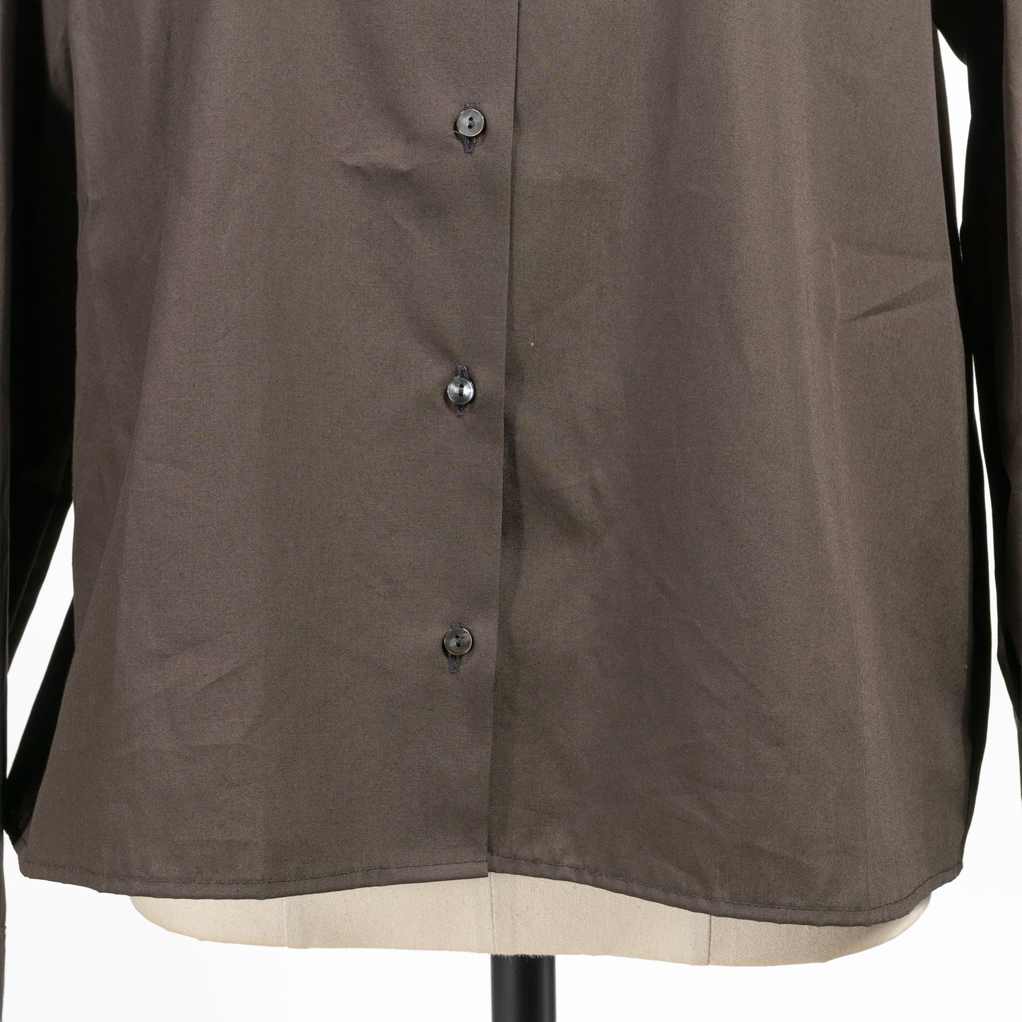 25AW mizuiro ind リボンタイシャツ 4-230060