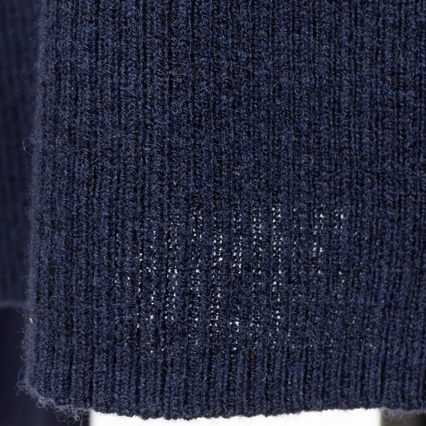 25AW mizuiro ind ボタン付きリブハイネックプルオーバー 4-220090