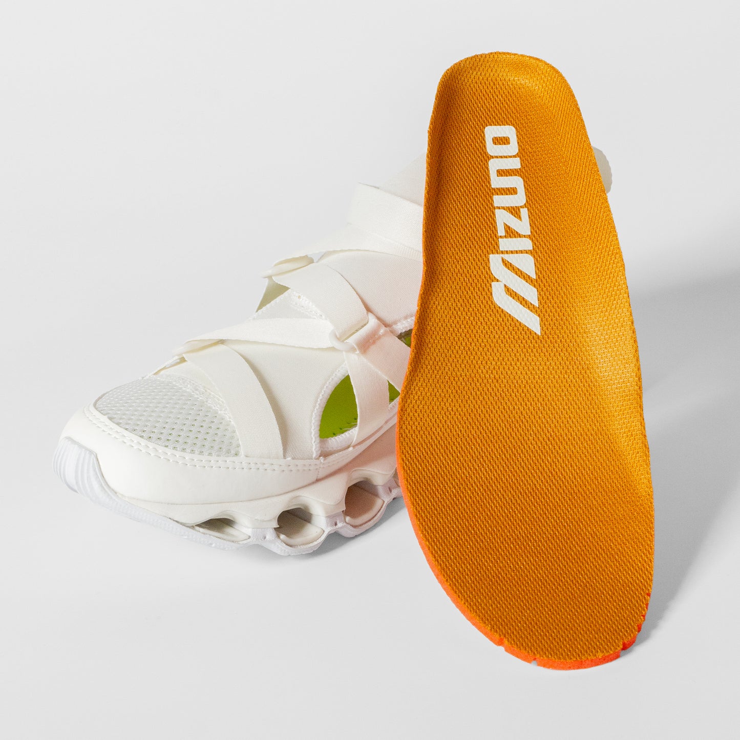 MIZUNO WAVE PROPHECY Strap OFF WHITE×CAMEL