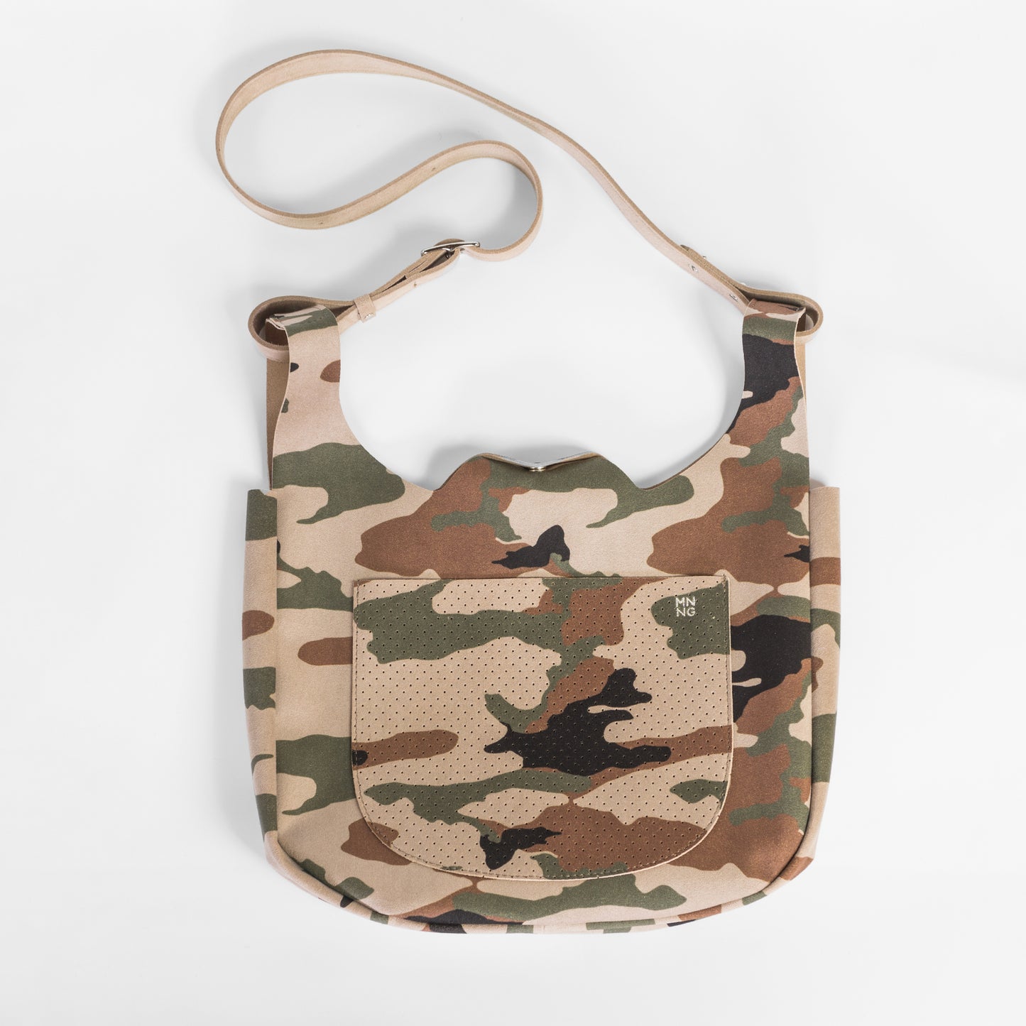 MNNG CLIONE MEDIUM SHOULDER CAMO