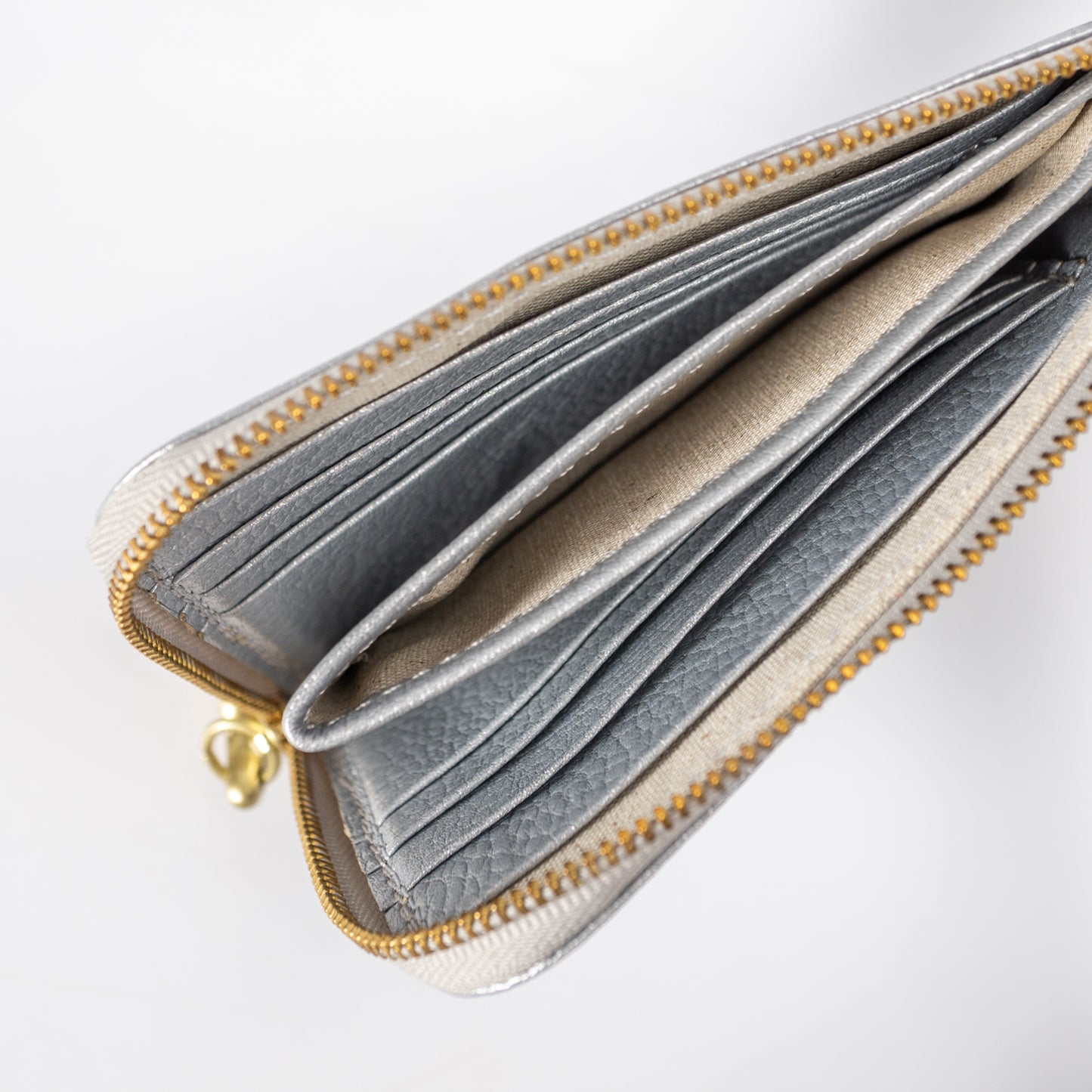 mononogu L-SHAPE ZIPPER MINI WALLET
