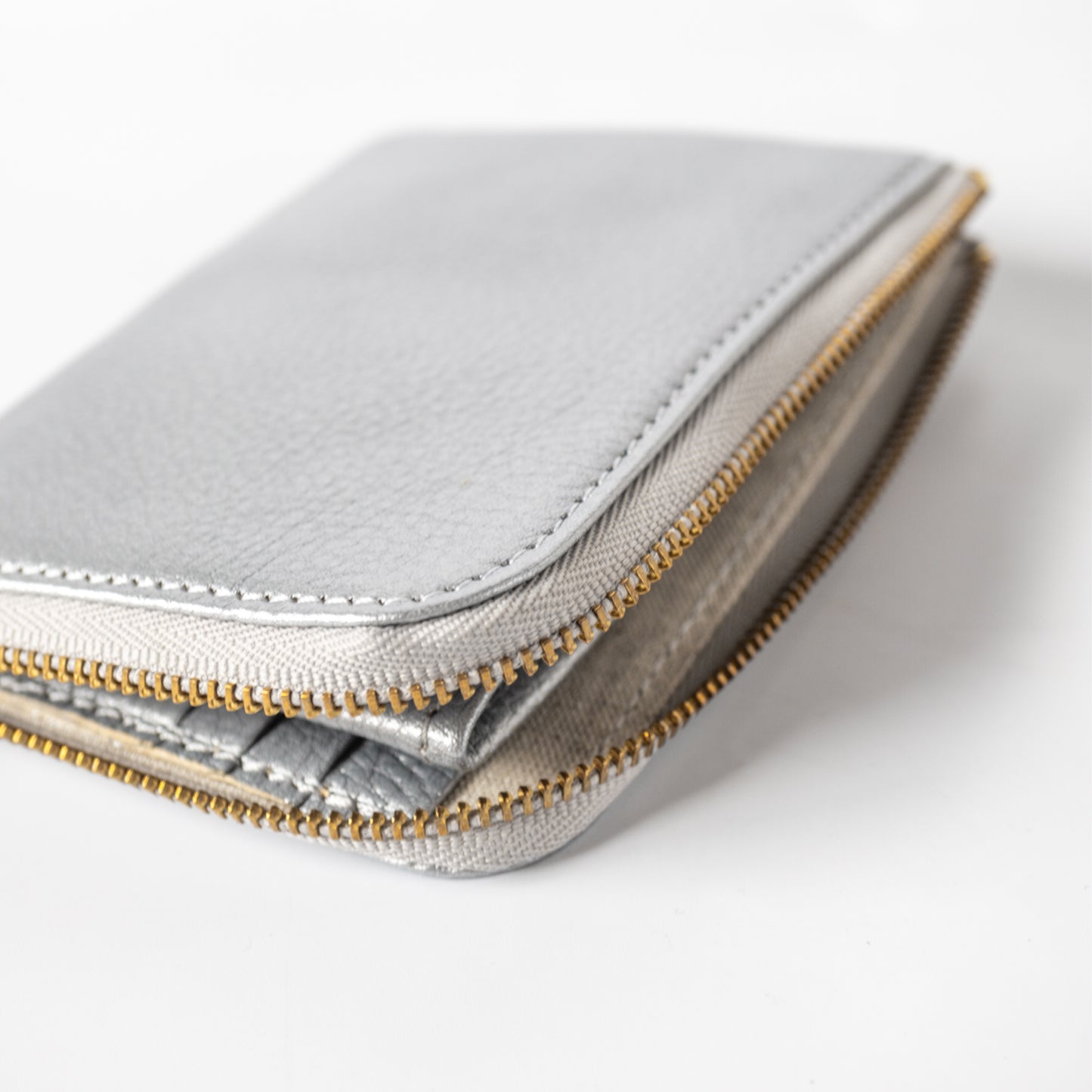 mononogu L-SHAPE ZIPPER MINI WALLET