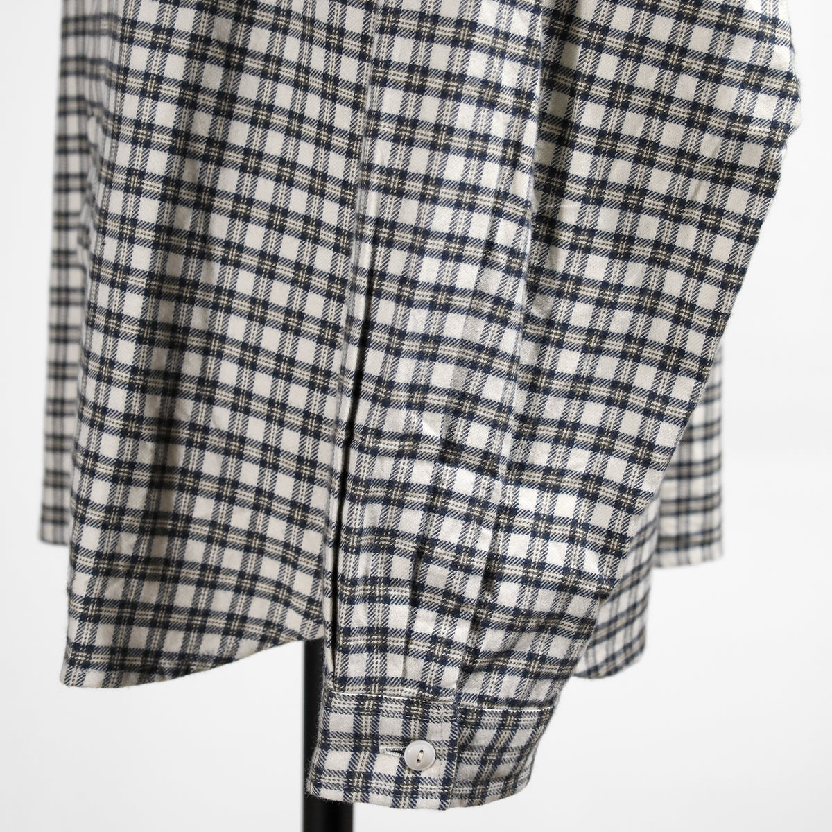 26AW NATURAL LAUNDRY ネル サイクル刺繍シャツ 7264T-001