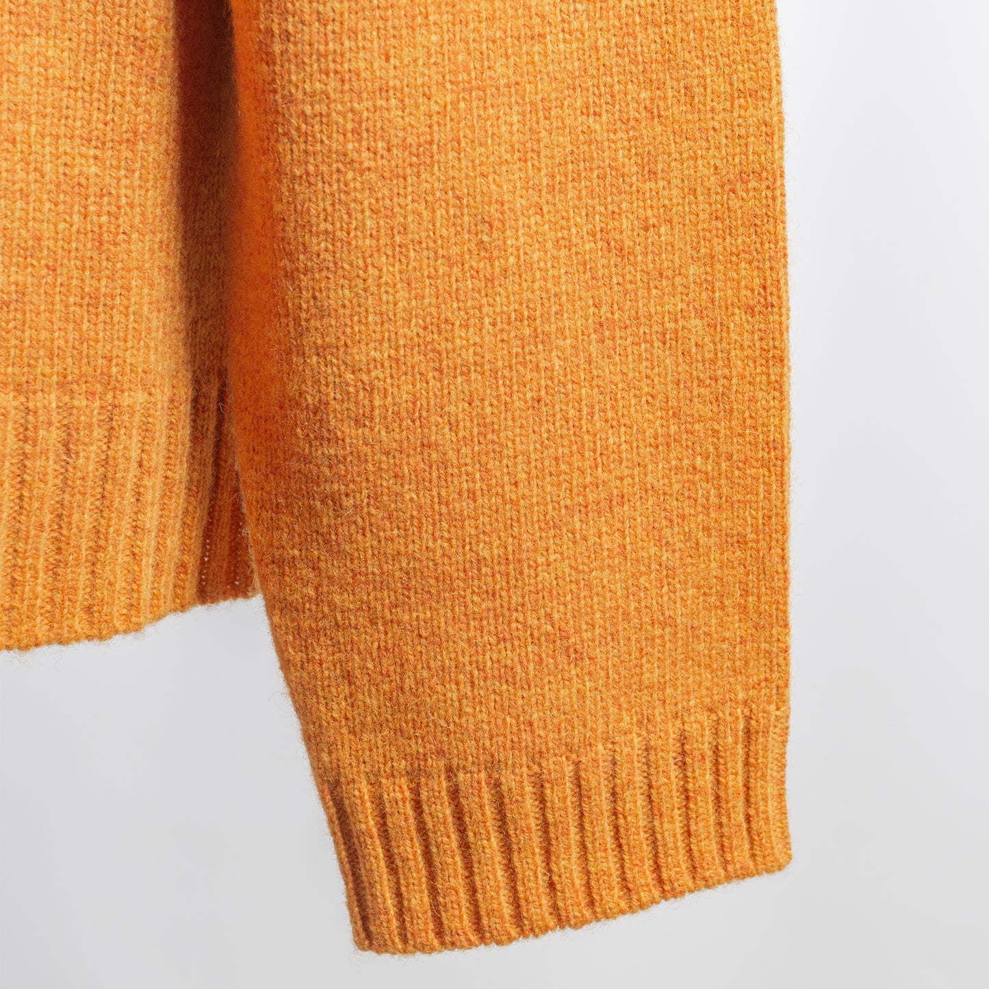 NATURAL LAUNDRY LAMB NYLON BRED JACQUARD PULL OVER