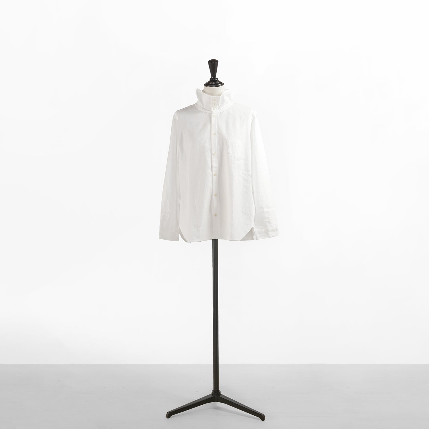 NATURAL LAUNDRY AZUMADAKI HIGH NECK SHIRT