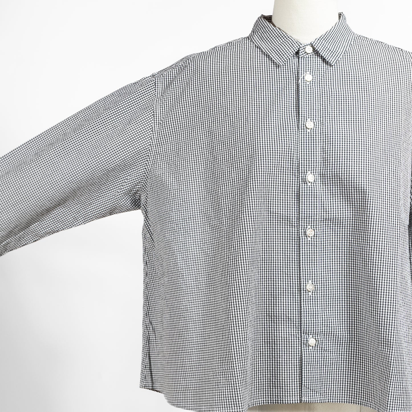 25AW NATURAL LAUNDRY 先染めダブルワッシャー コーンシャツ 7254T-013