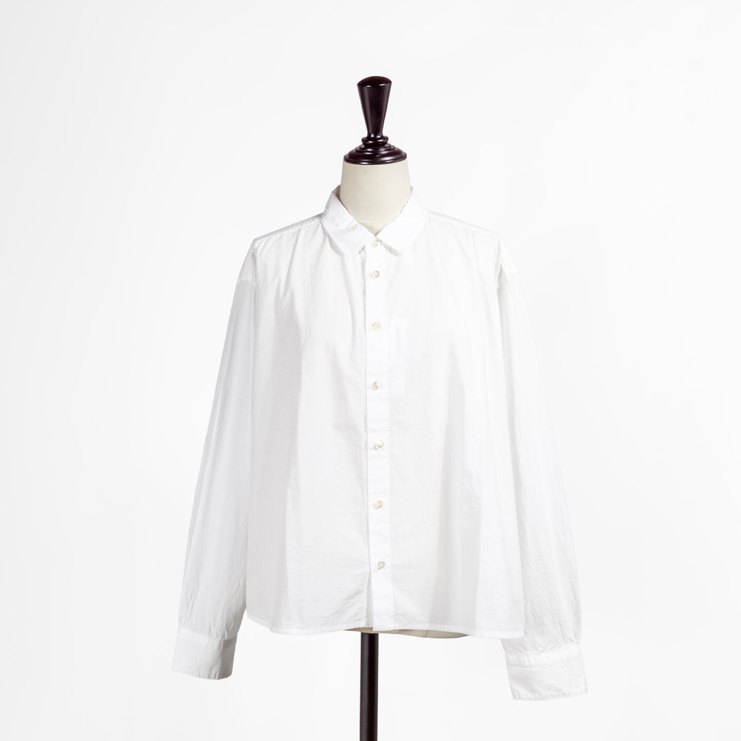 25AW NATURAL LAUNDRY 先染めダブルワッシャー コーンシャツ 7254T-013