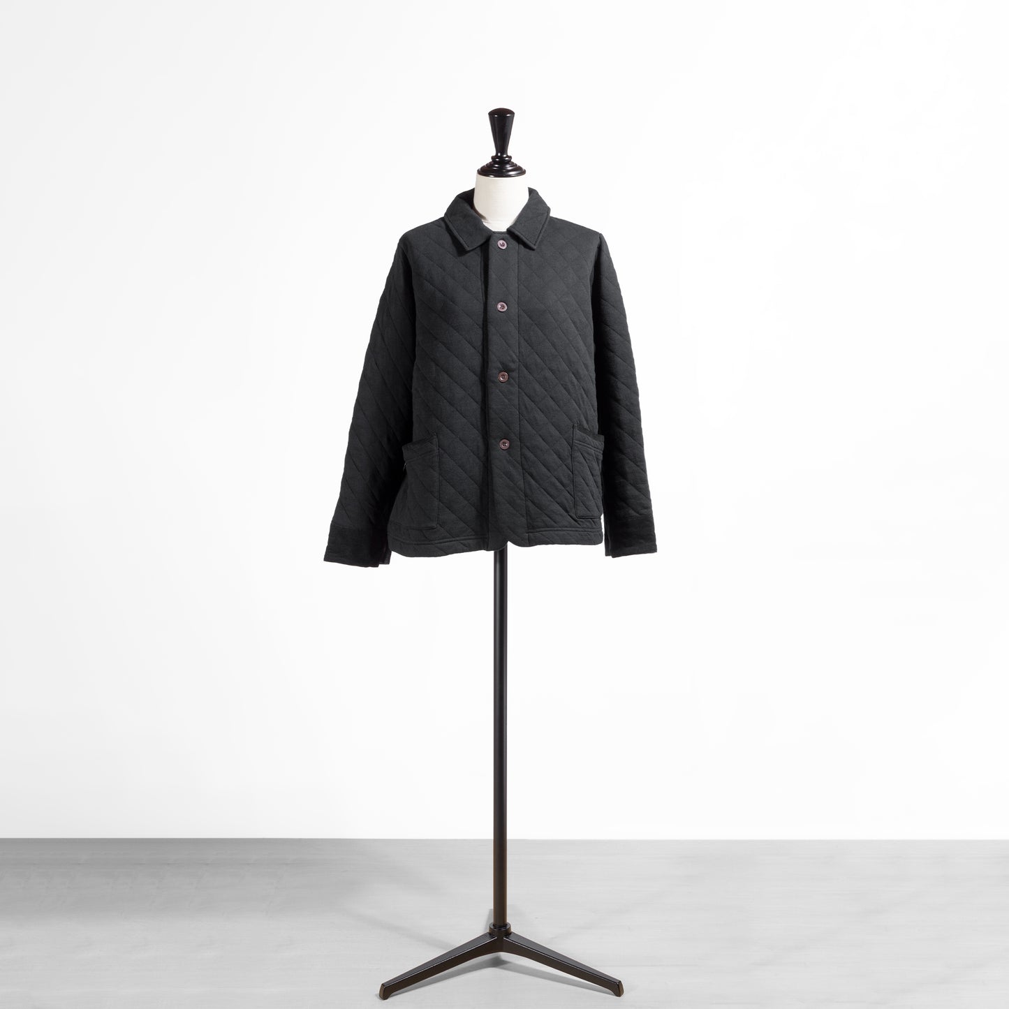 25AW NATURAL LAUNDRY キルトジャガードCPOカーディガン 7254C-010